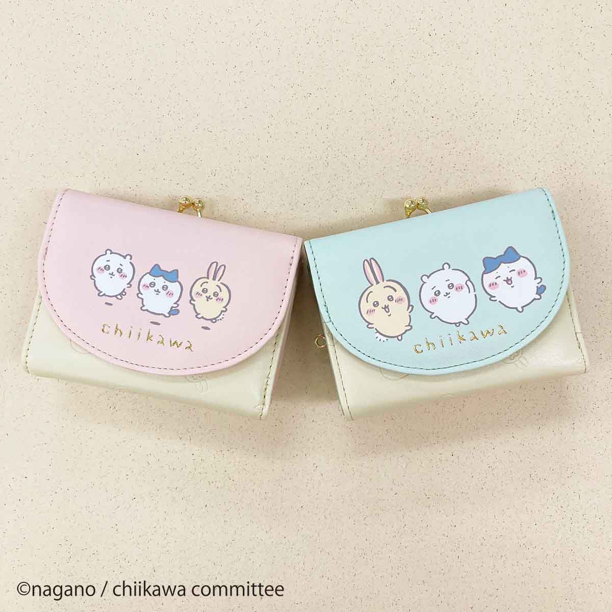 ちいかわ プリント口金財布(ピンク) - Image 2