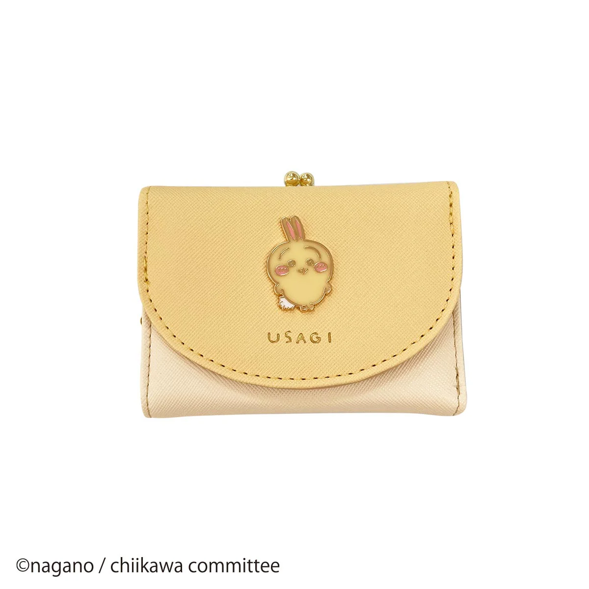 ちいかわ バッジ口金財布(うさぎ)