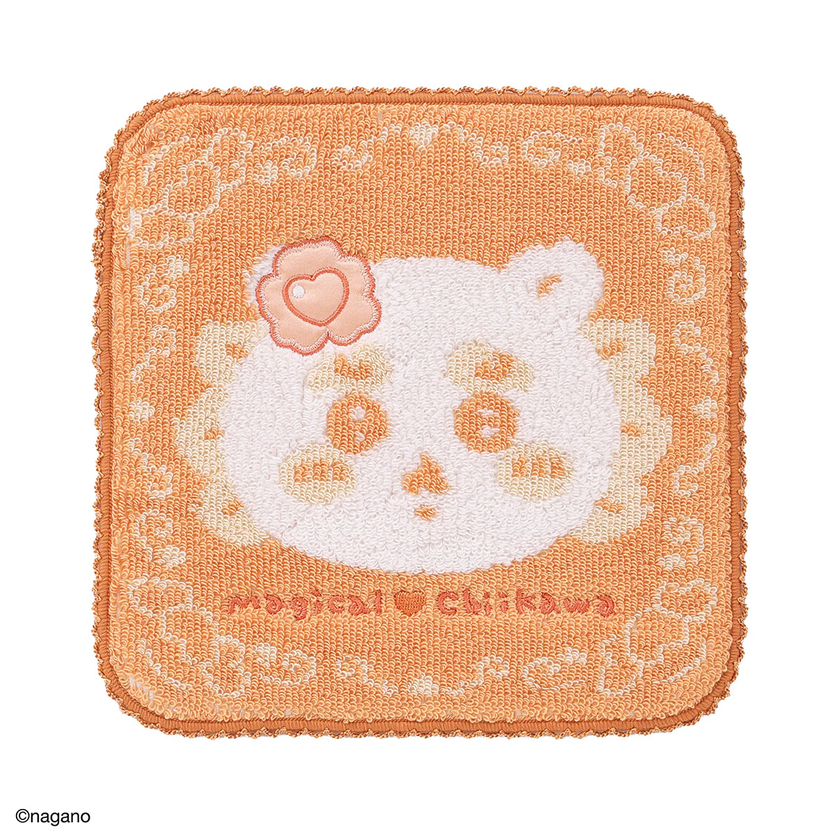 ちいかわ まじかるちいかわ タオルハンカチ(小さいやつ オレンジ) - Image 3