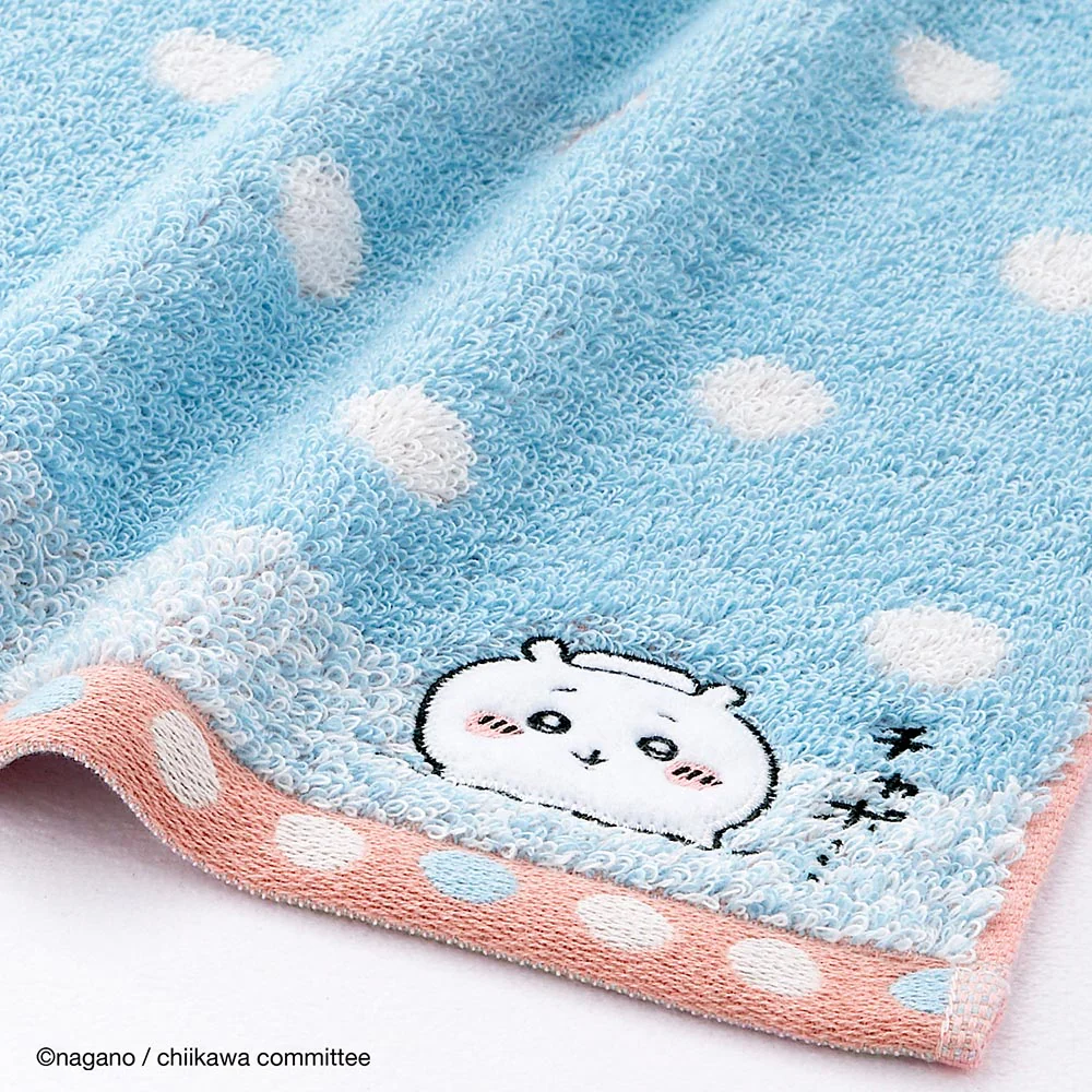 ちいかわ ウォッシュタオル(お風呂 ブルー) - Image 3