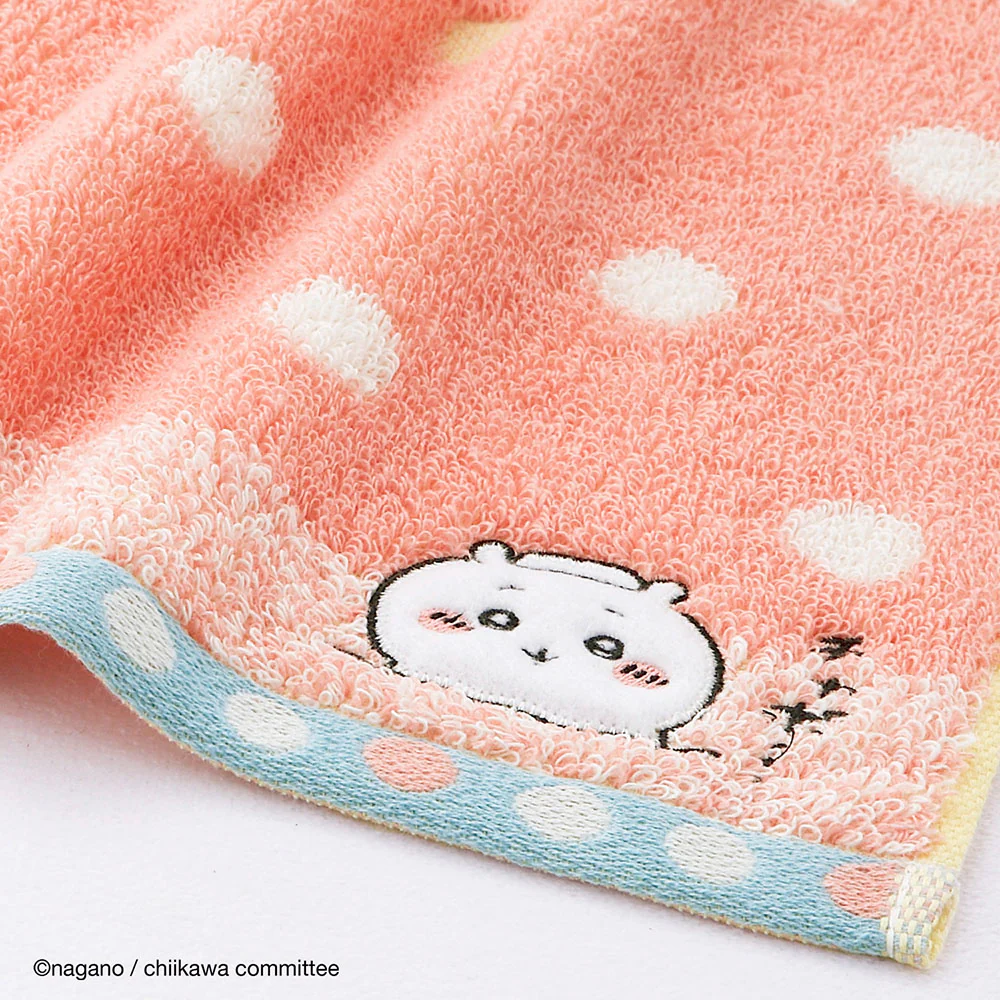 ちいかわ ウォッシュタオル(お風呂 ピンク) - Image 3