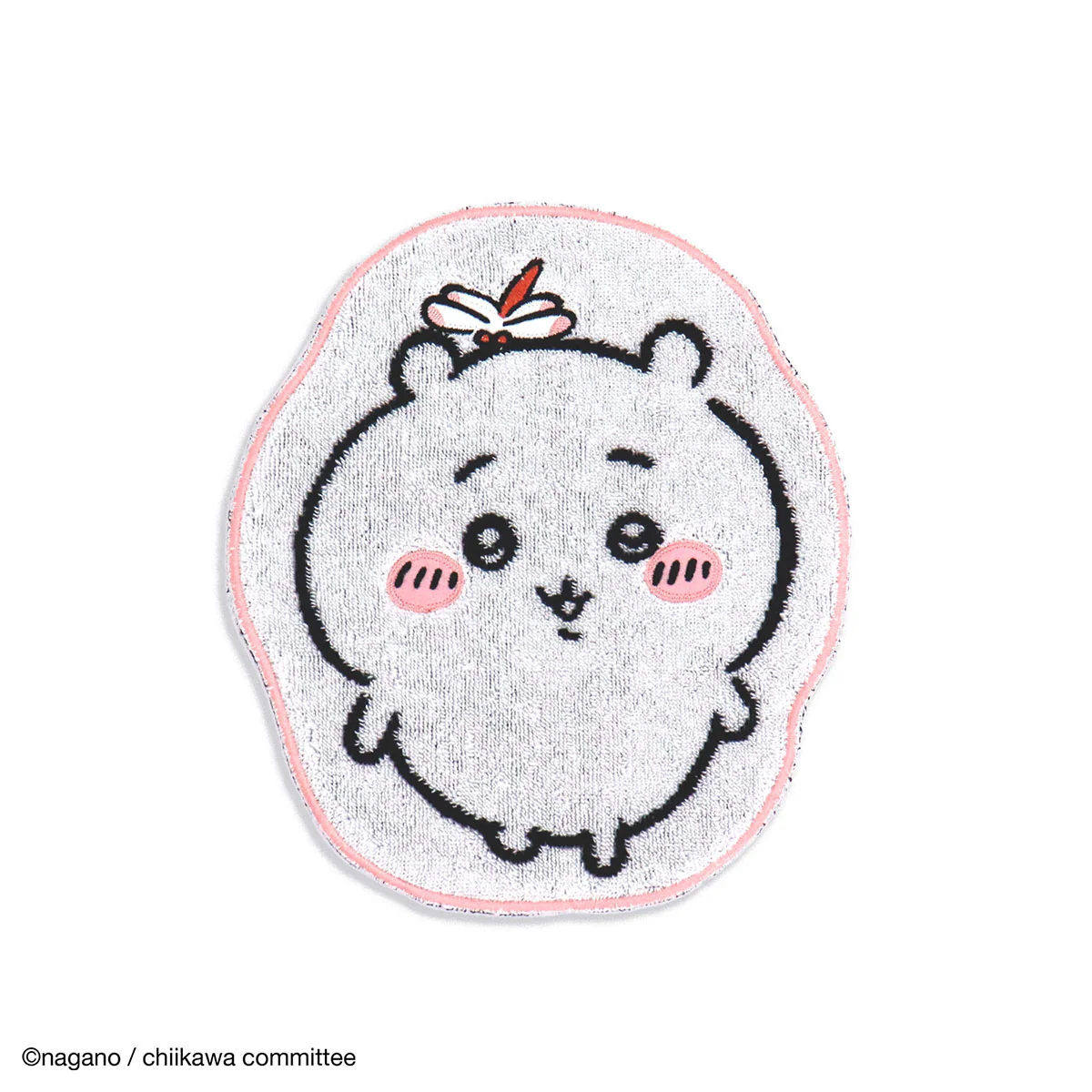 ちいかわ ダイカットタオルハンカチ(ピンク) - Image 2
