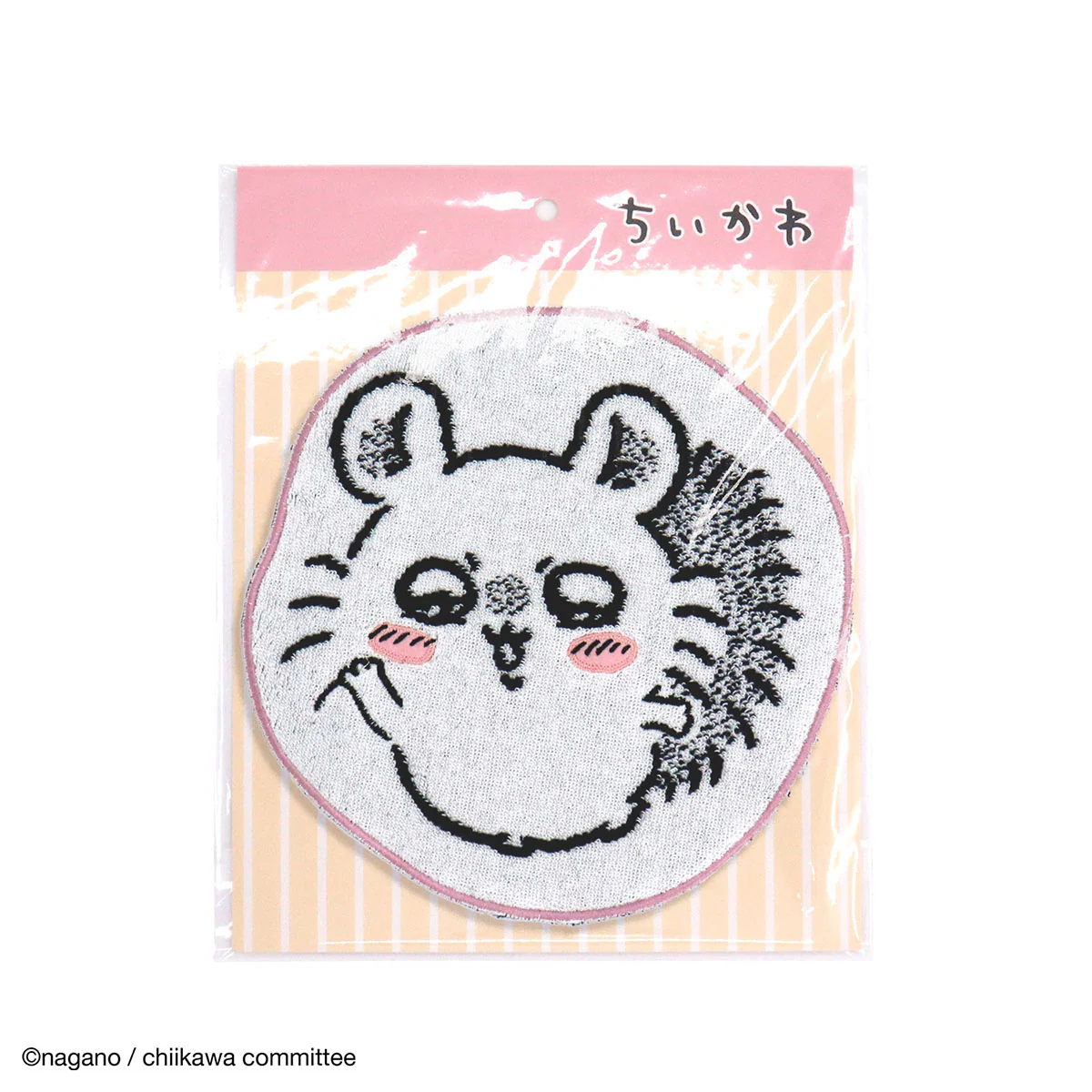 ちいかわ ダイカットタオルハンカチ(パープル)