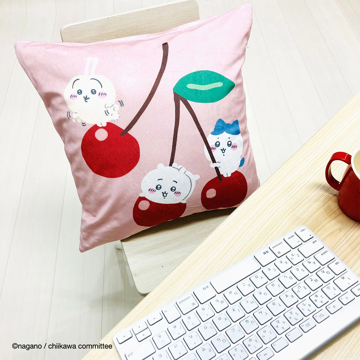 ちいかわ クッションカバー(みんな さくらんぼ) - Image 7