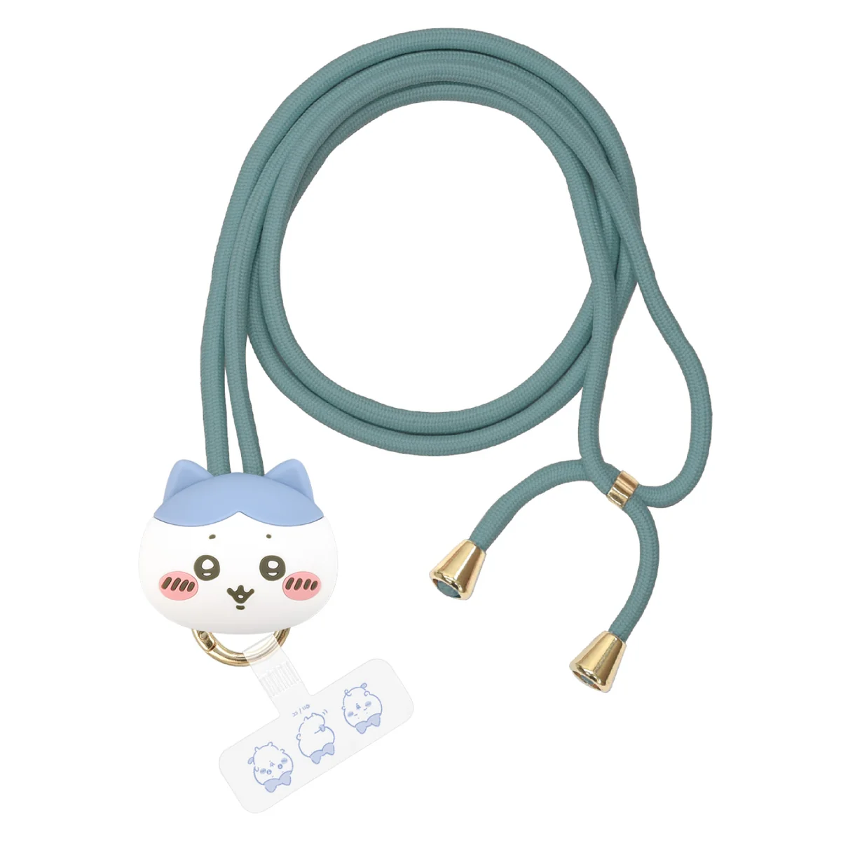 ちいかわ マルチリングプラス マスコットストラップ(ハチワレ) - Image 4