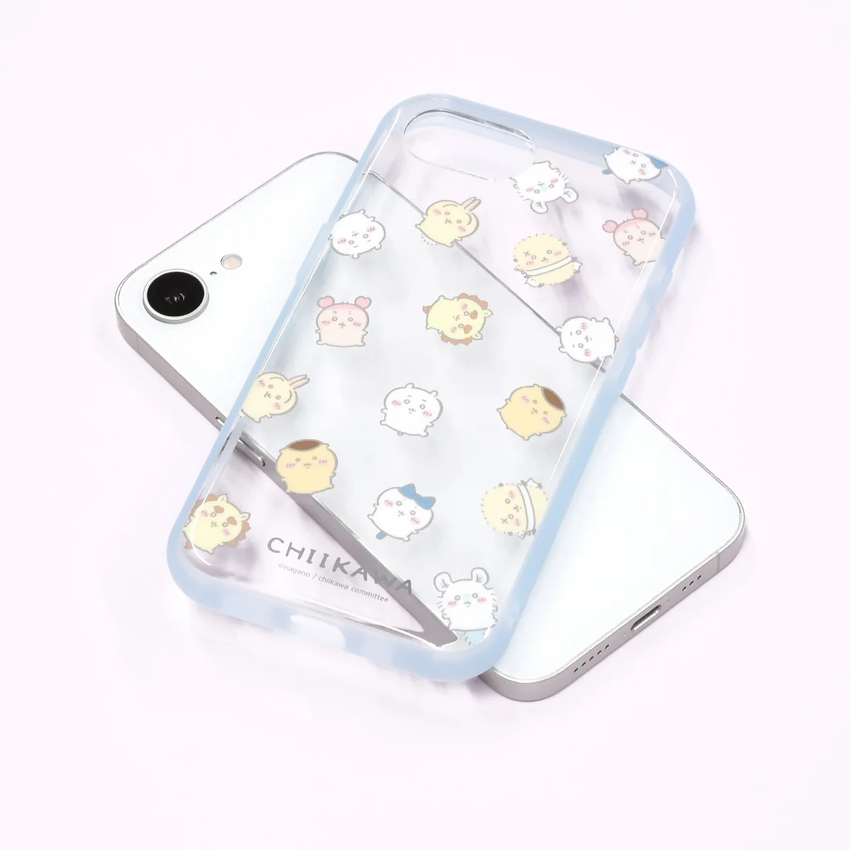 ちいかわ IIIIfit Clear iPhone16e対応 ケース(総柄) - Image 2