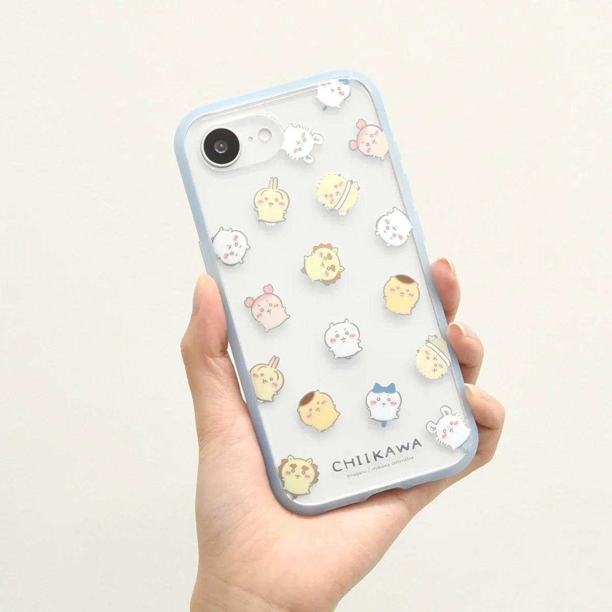 ちいかわ IIIIfit Clear iPhone16e対応 ケース(総柄) - Image 3