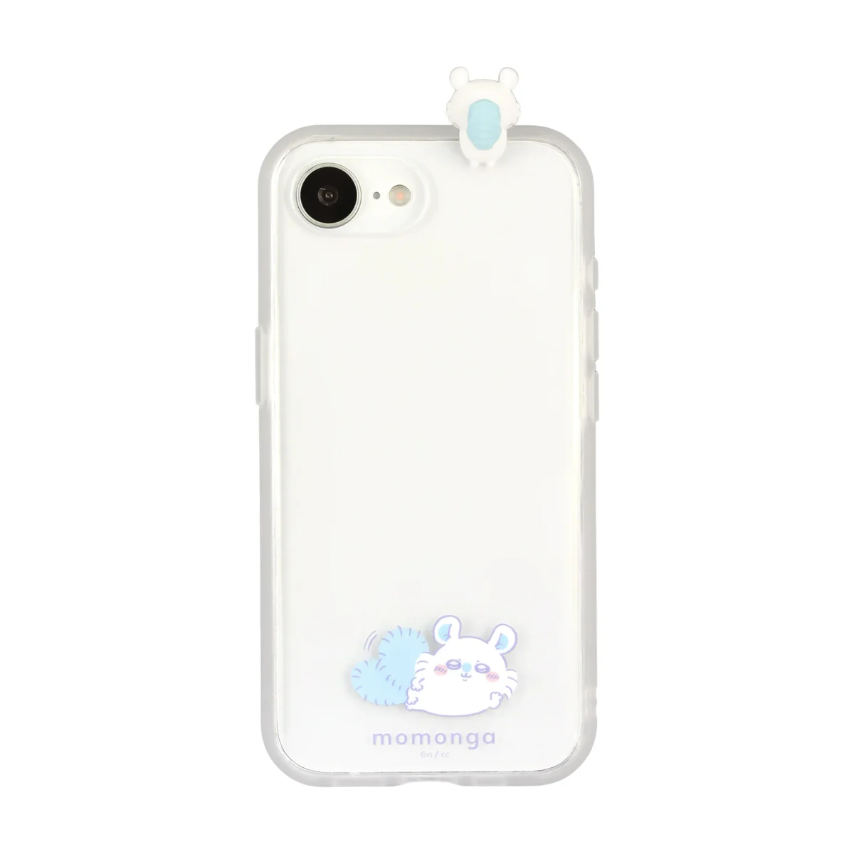 ちいかわ フレーム IIIIfit Clear iPhone16e対応ケース(モモンガ)