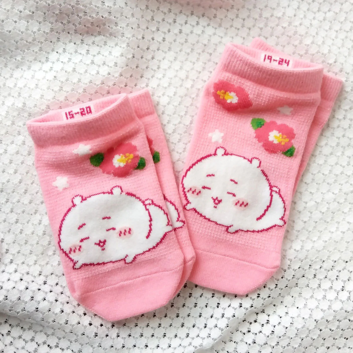 ちいかわ メッシュスニーカー丈ソックス（ちいかわ・アロハ） - Image 2