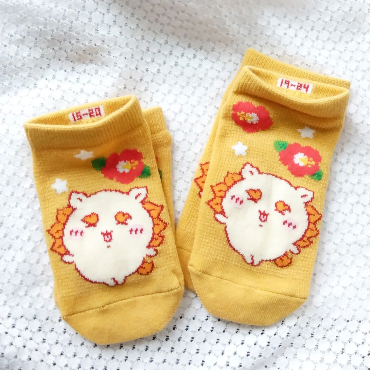 ちいかわ メッシュスニーカー丈ソックス(シーサー・アロハ) - Image 2