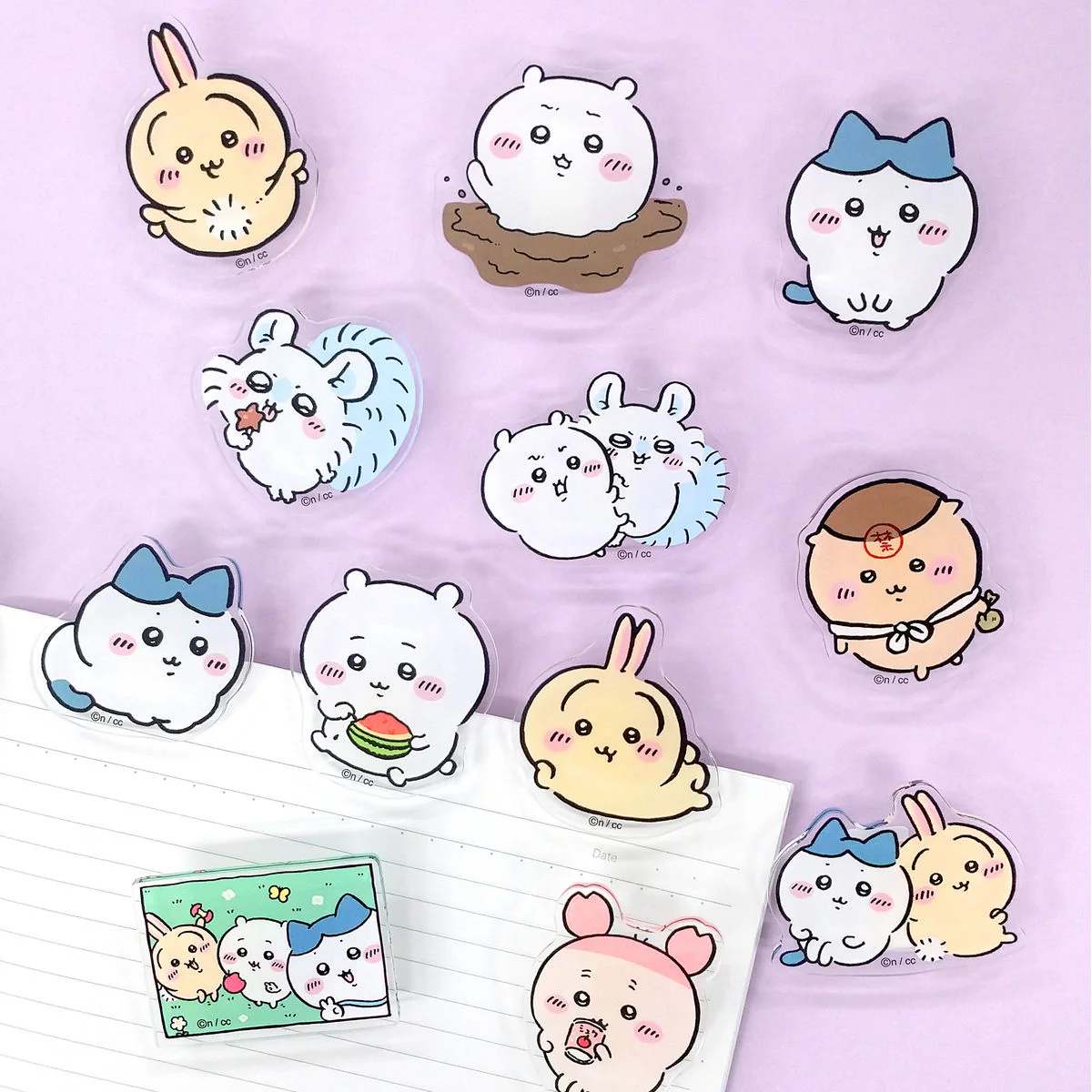 ちいかわ アクリルクリップ(うさぎ・寝ころび) - Image 2