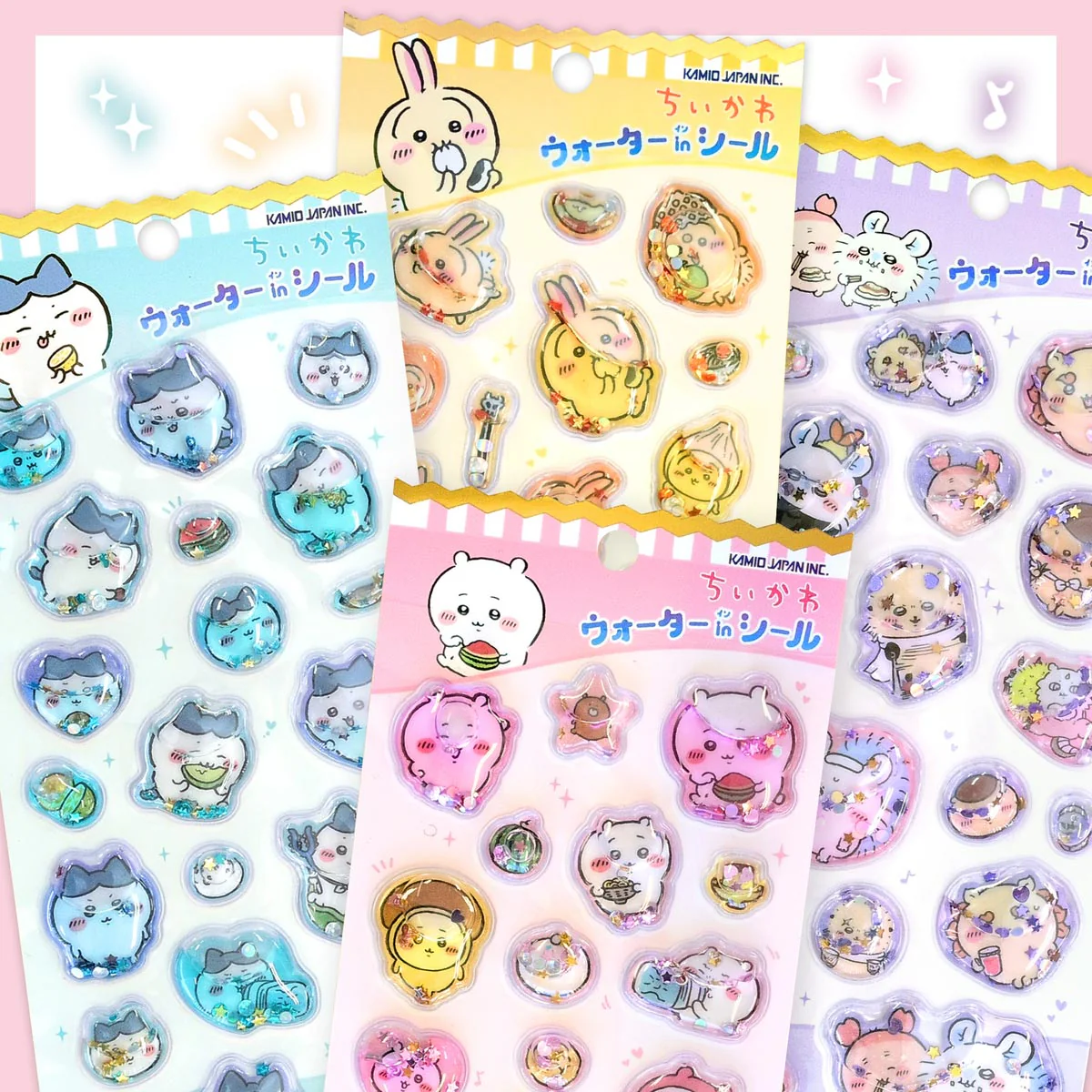 ちいかわ ウォーターインシール(ちいかわ)【クレジットカード決済限定商品】 - Image 2