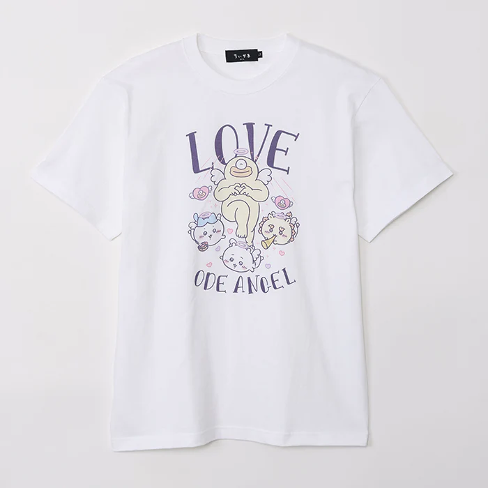 ちいかわ てんし♡あくま Tシャツ(ODE ANGELS ホワイト)