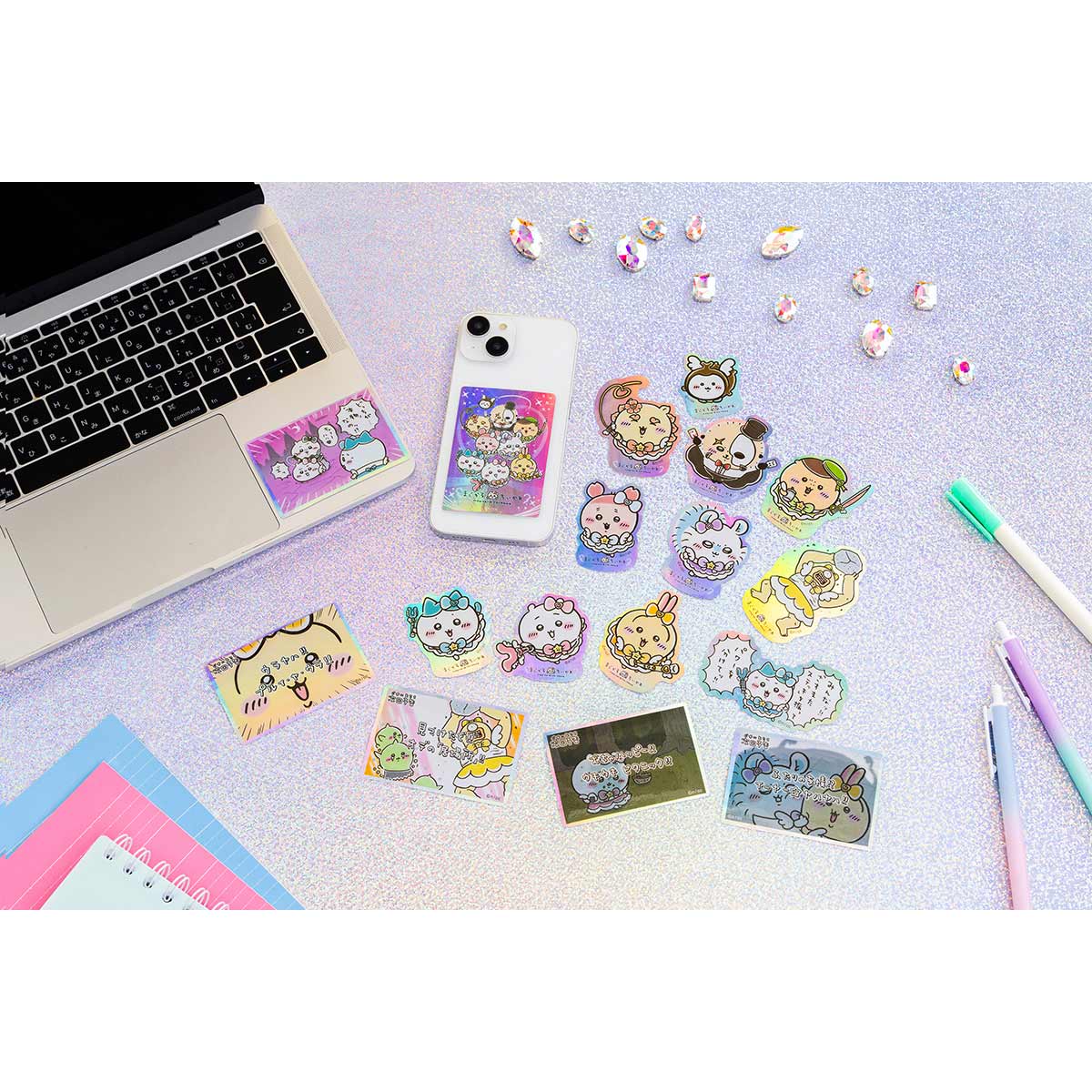 ちいかわ まじかるちいかわ スマホに貼れるサイズのホログラムステッカー（次回予告見つけたど！！） - Image 2