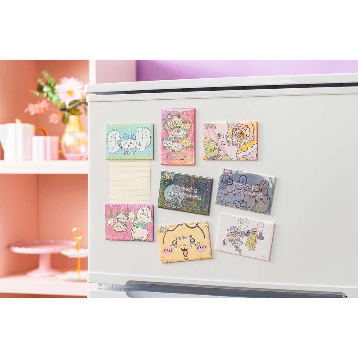 ちいかわ まじかるちいかわ ホログラムスクエアマグネット（どっちが「本物」なのッ！？） - Image 2