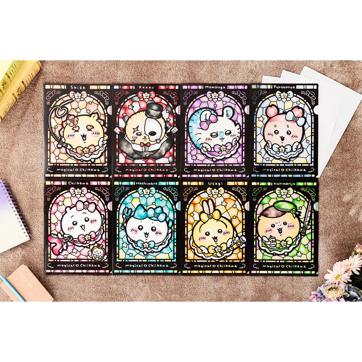 ちいかわ まじかるちいかわ ステンドグラス風クリアファイル（ちいかわ） - Image 2