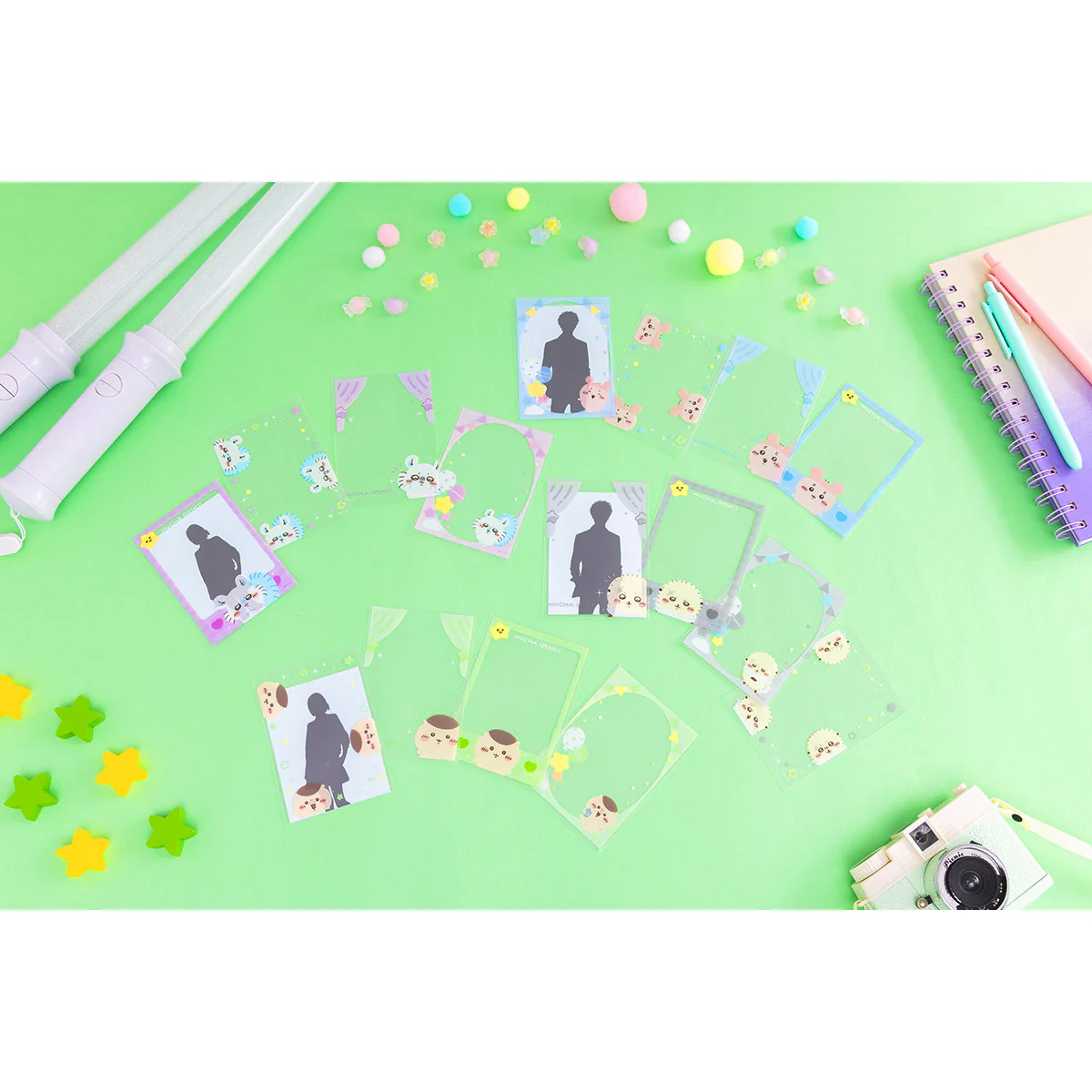 ちいかわ ミニフォトが入るサイズのクリアスリーブ（モモンガ） - Image 2