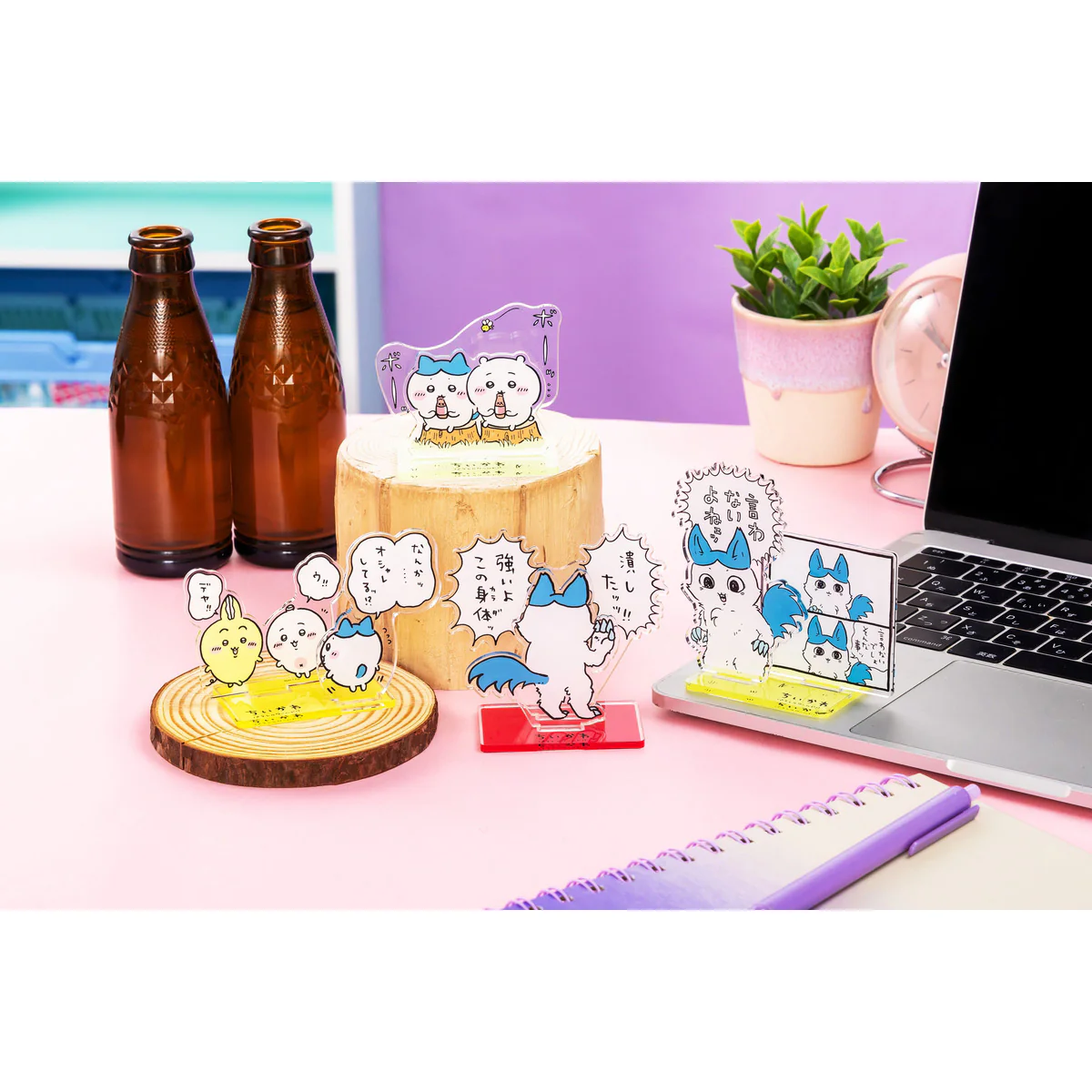 ちいかわ パラレルワールド!? レイヤーアクリルスタンド(言わないよねェッ) - Image 2