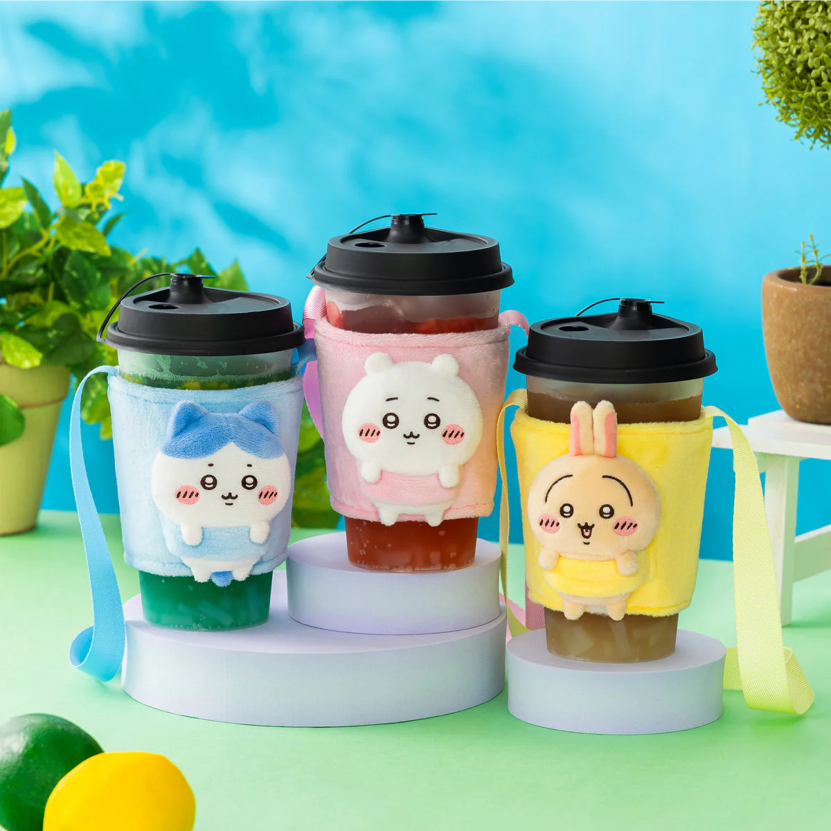 ちいかわ ドリンクカップホルダー(ハチワレ) - Image 2