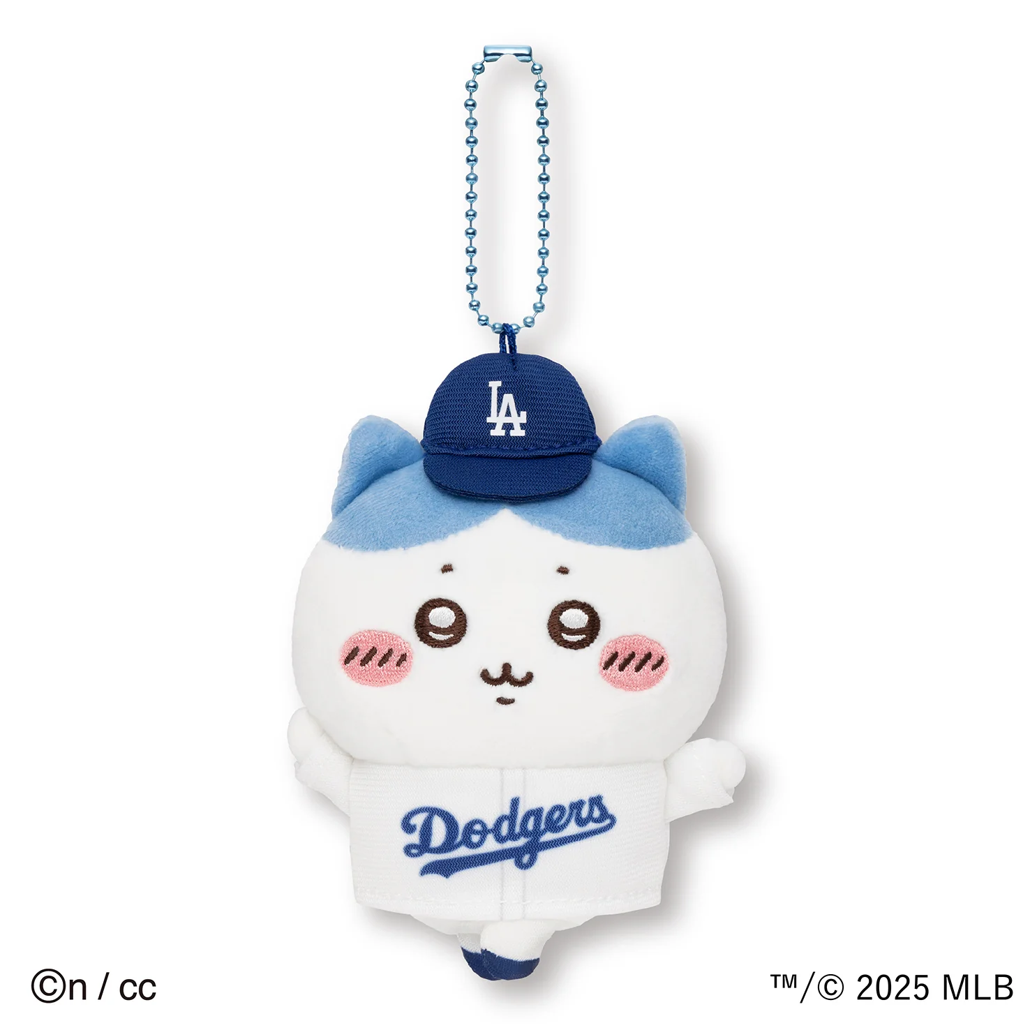 ちいかわ×MLB TOKYO SERIES マスコット ハチワレ(ドジャース) - Image 3