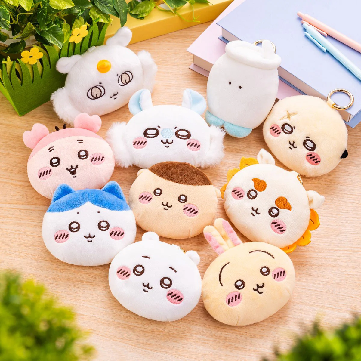 ちいかわ エコバッグ入りおかおマスコット（くりまんじゅう） - Image 2