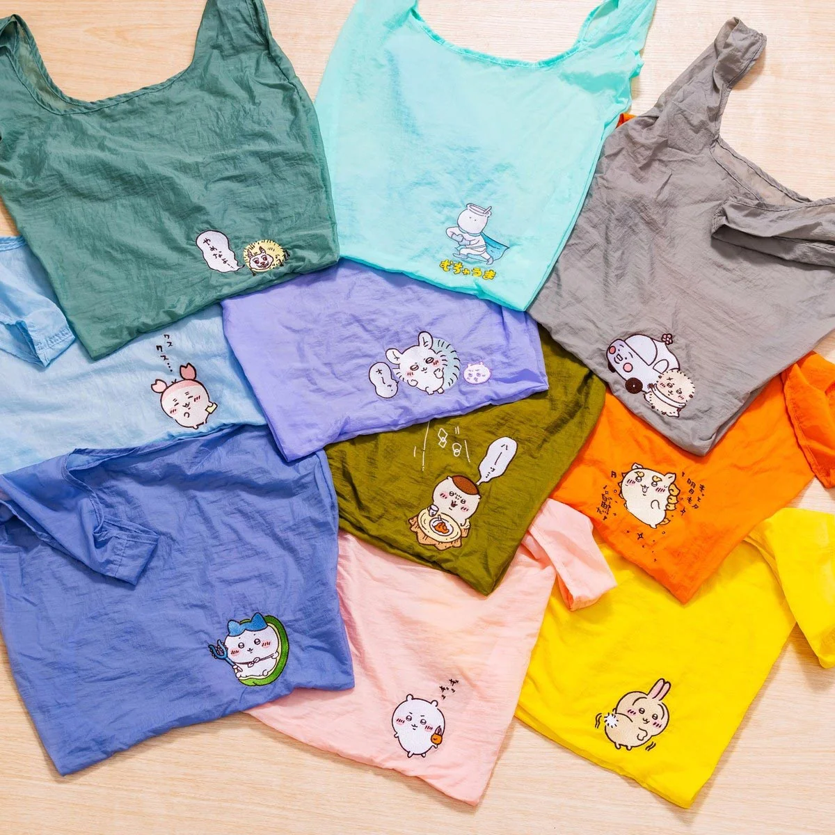 ちいかわ エコバッグ入りおかおマスコット（くりまんじゅう） - Image 3