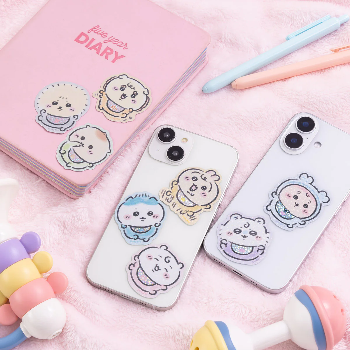 ちいかわ Chiikawa Baby スマホに貼れるサイズのプチステッカー(ちいかわ) - Image 2
