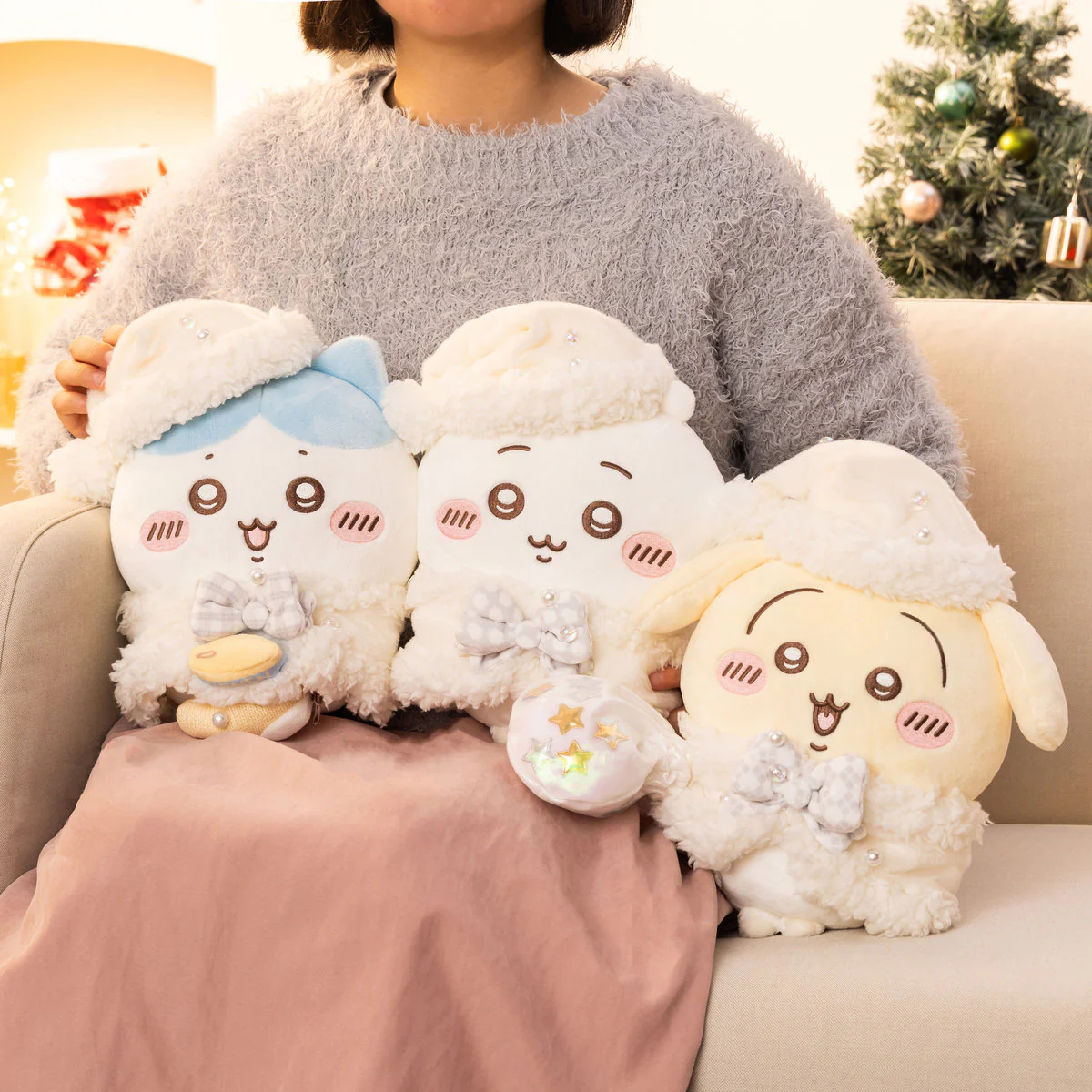 ちいかわ プレゼントフォーユーなぬいぐるみ(ハチワレ) - Image 3