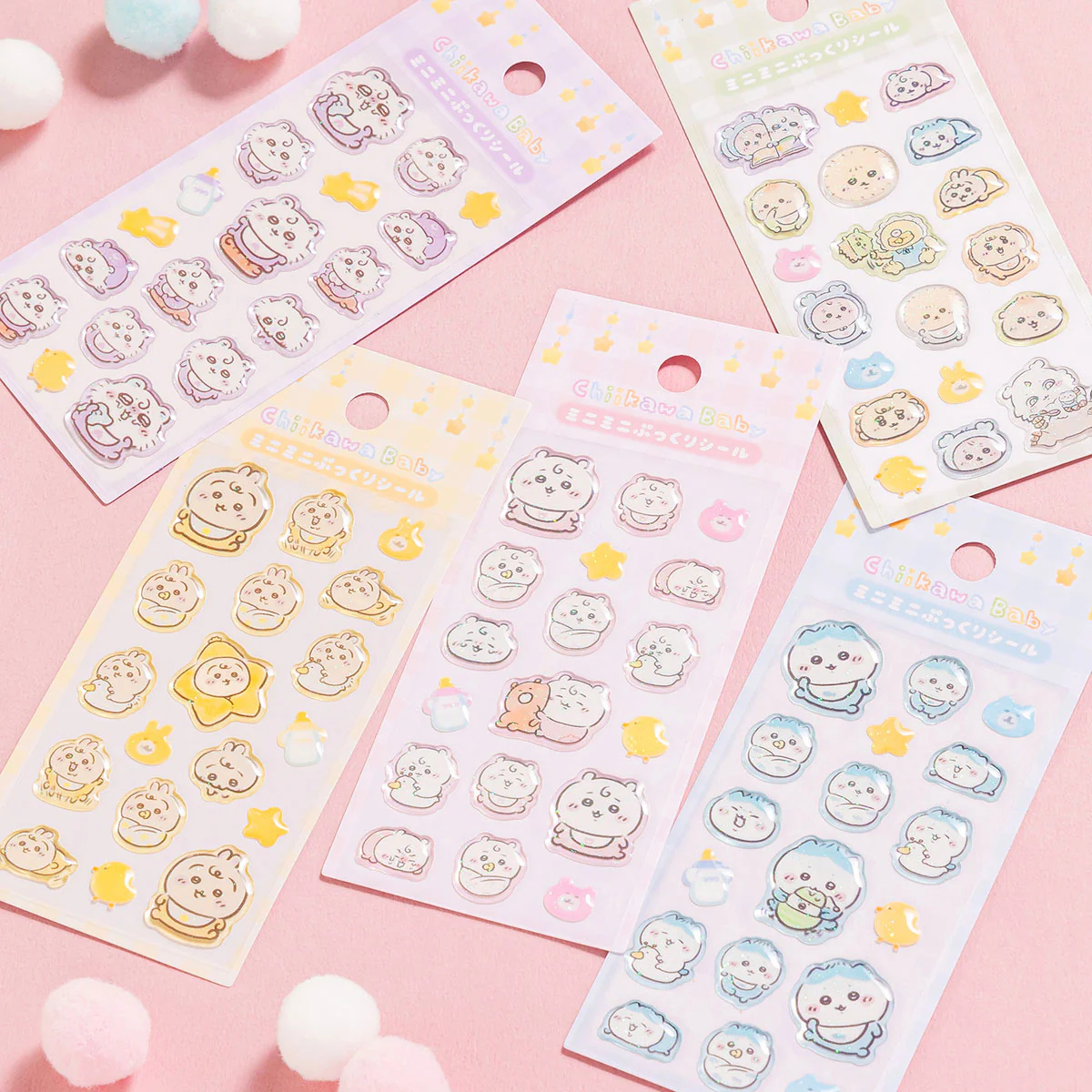 ちいかわ Chiikawa Baby ミニミニぷっくりシール(うさぎ)【クレジットカード決済限定商品】 - Image 3