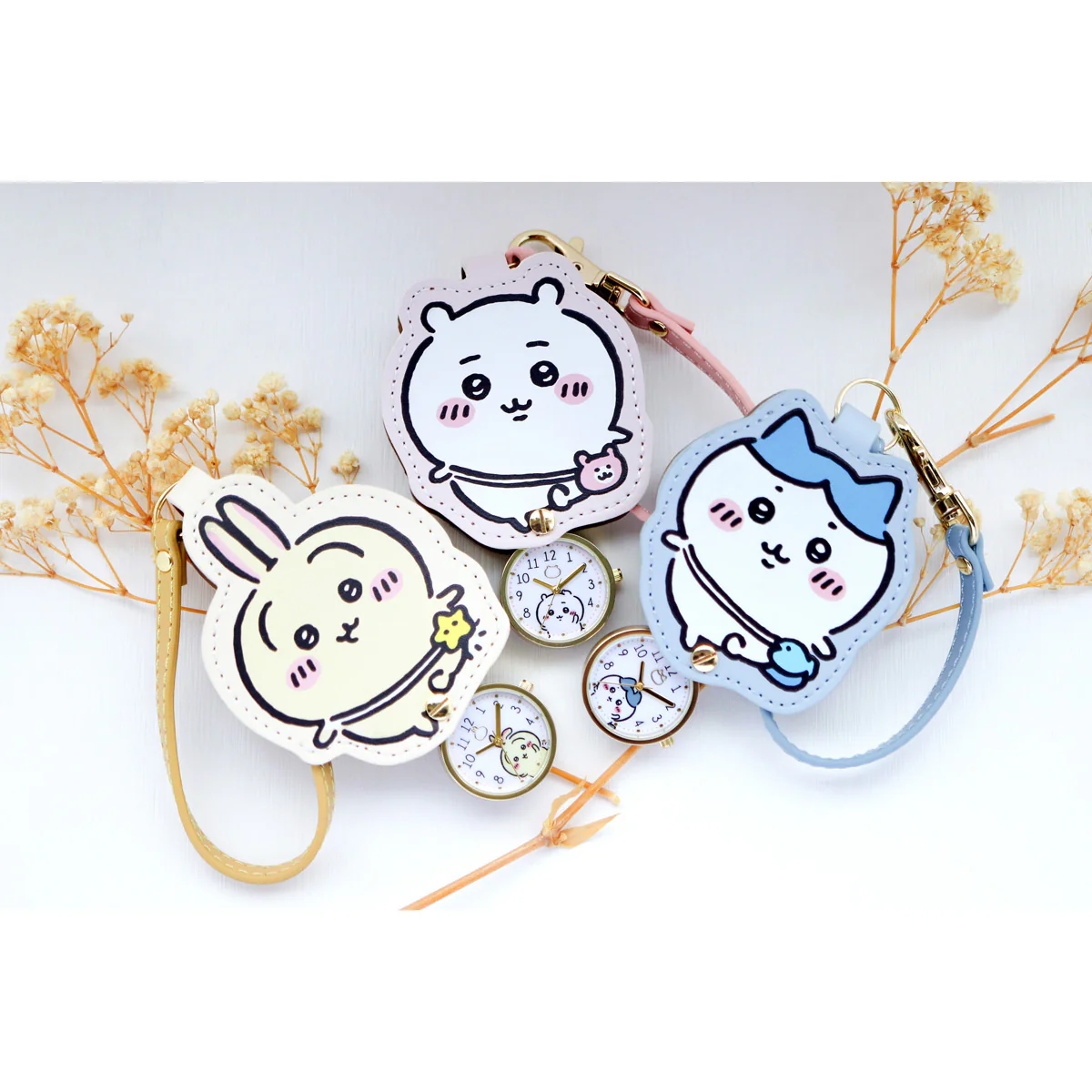 ちいかわ ダイカットキーチェーンウォッチ（ハチワレ） - Image 4