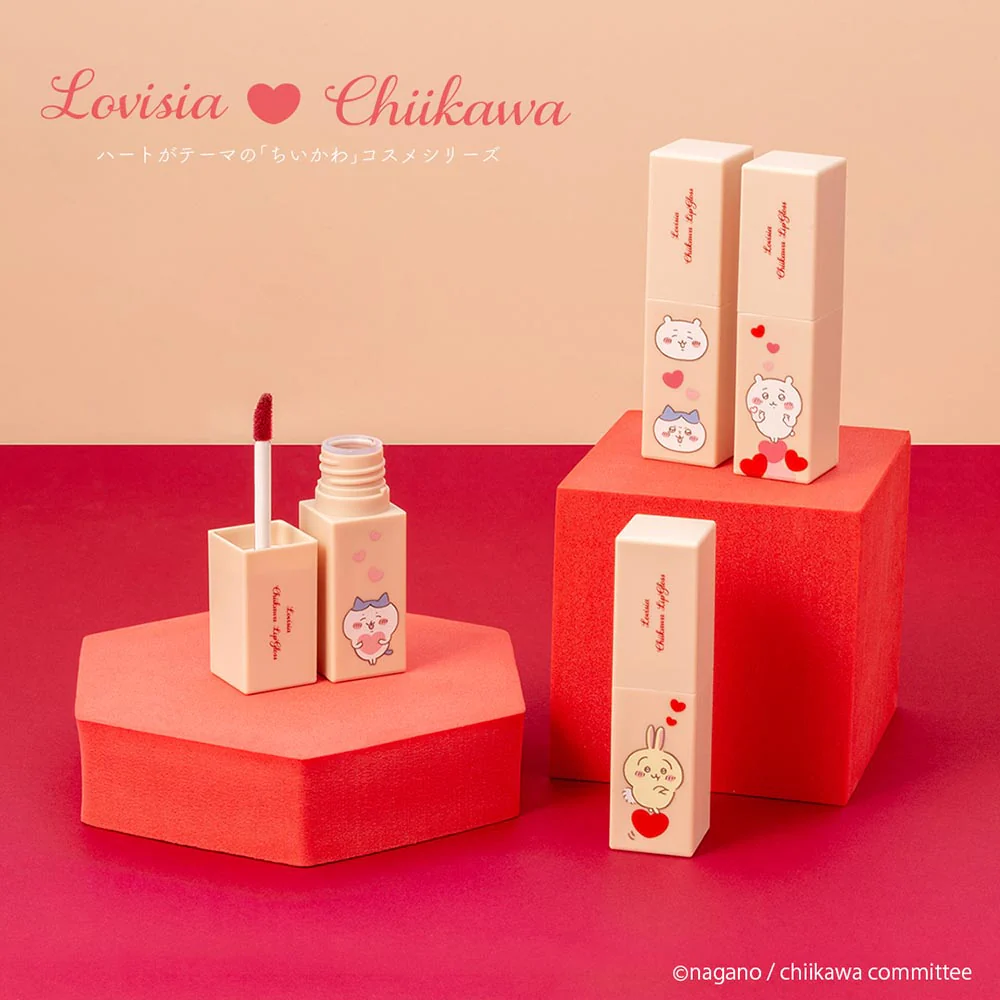 ちいかわ Lovisia リップグロス(ちいかわ&ハチワレ) - Image 3