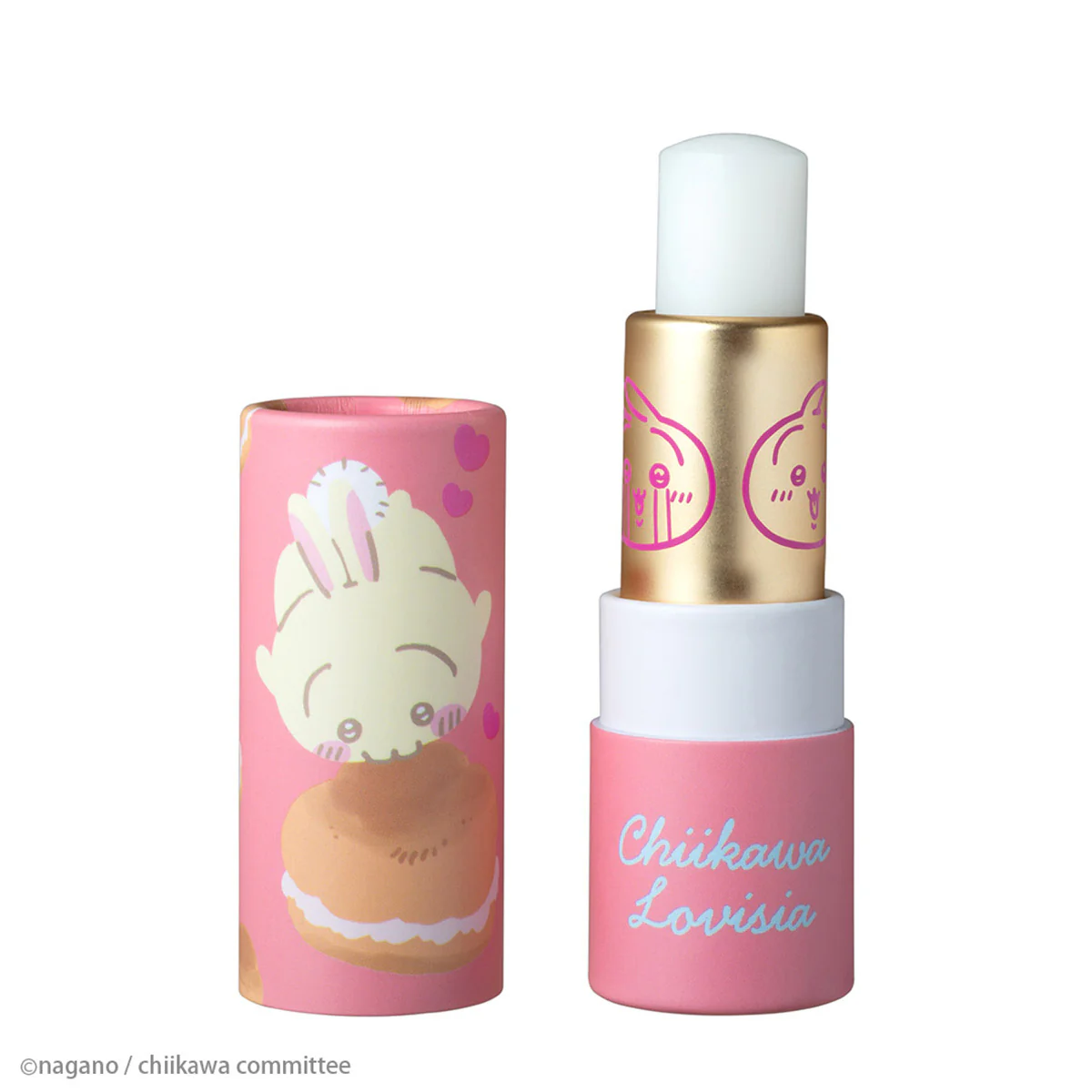 ちいかわ Lovisia リップクリーム（大集合うさぎ） - Image 2
