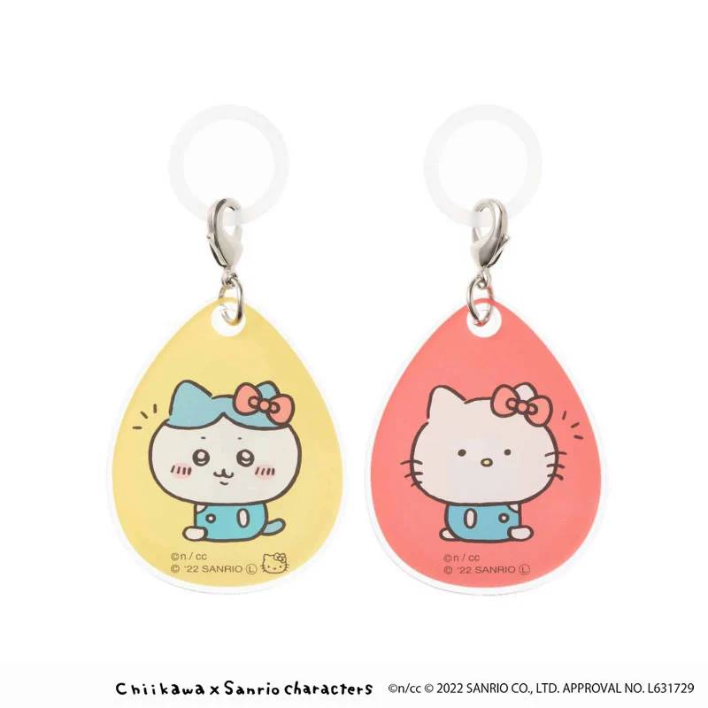 ちいかわ×サンリオキャラクターズ アンブレラマーカー 2個セット（ハチワレ・ハローキティ）