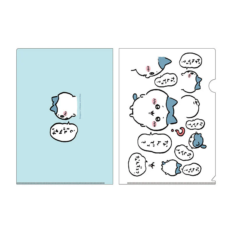 ちいかわ なんでェ？ハチワレのクリアファイル