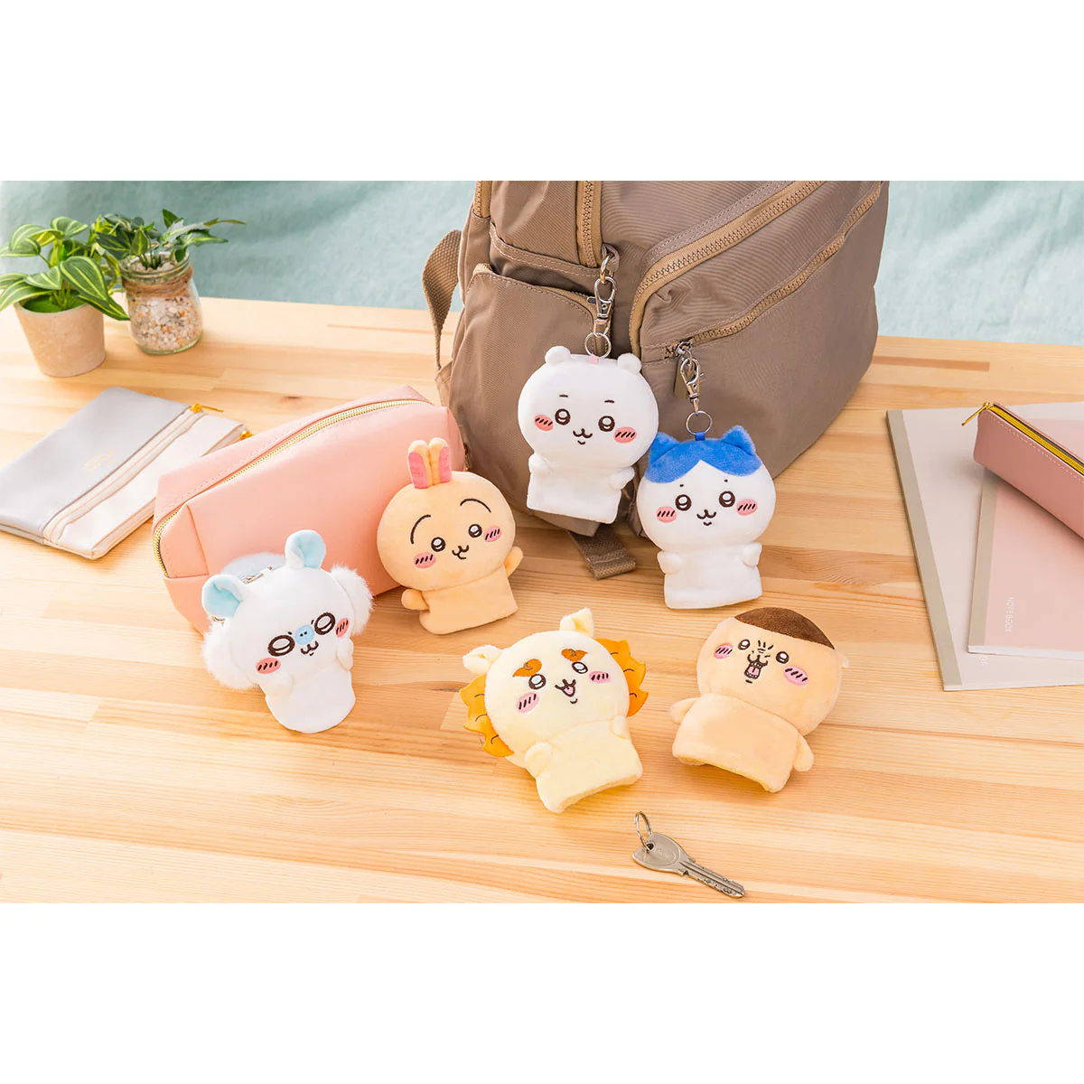 ちいかわ ぬいぐるみキーカバー(くりまんじゅう) - Image 2