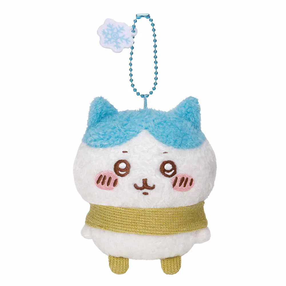 ちいかわ ぬくぬくの装いマスコット（ハチワレ）