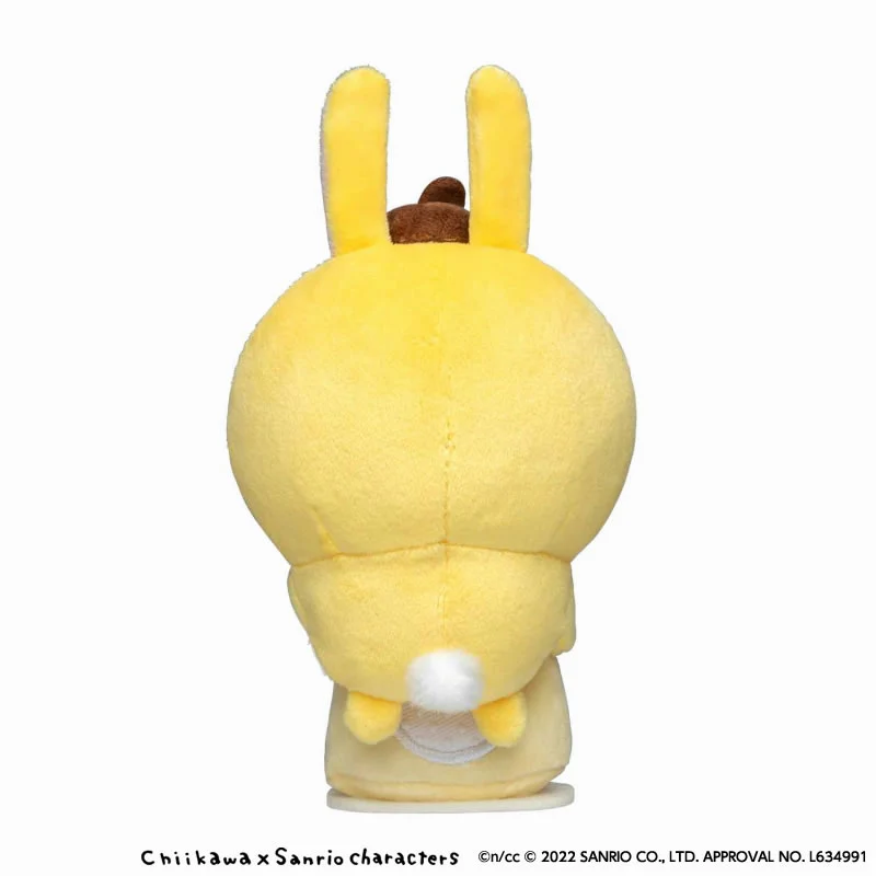 ちいかわ×サンリオキャラクターズ デスクトップから見守るひっかけぬいぐるみ(うさぎ・ポムポムプリン) - Image 5
