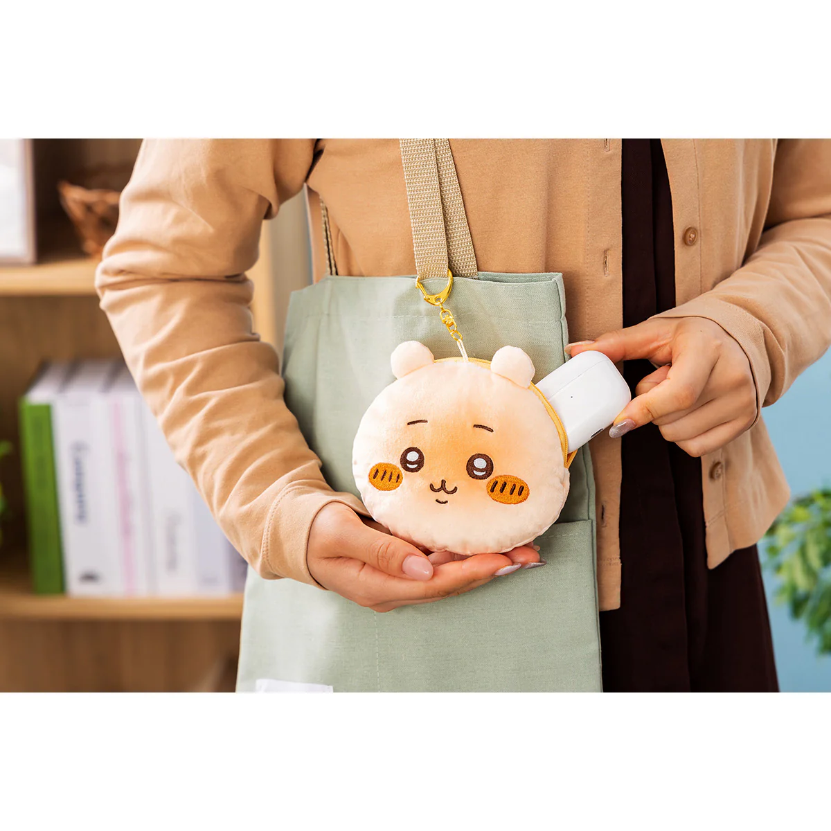 ちいかわ ちいかわベーカリー パンみたいなおかおポーチ(うさぎ) - Image 3