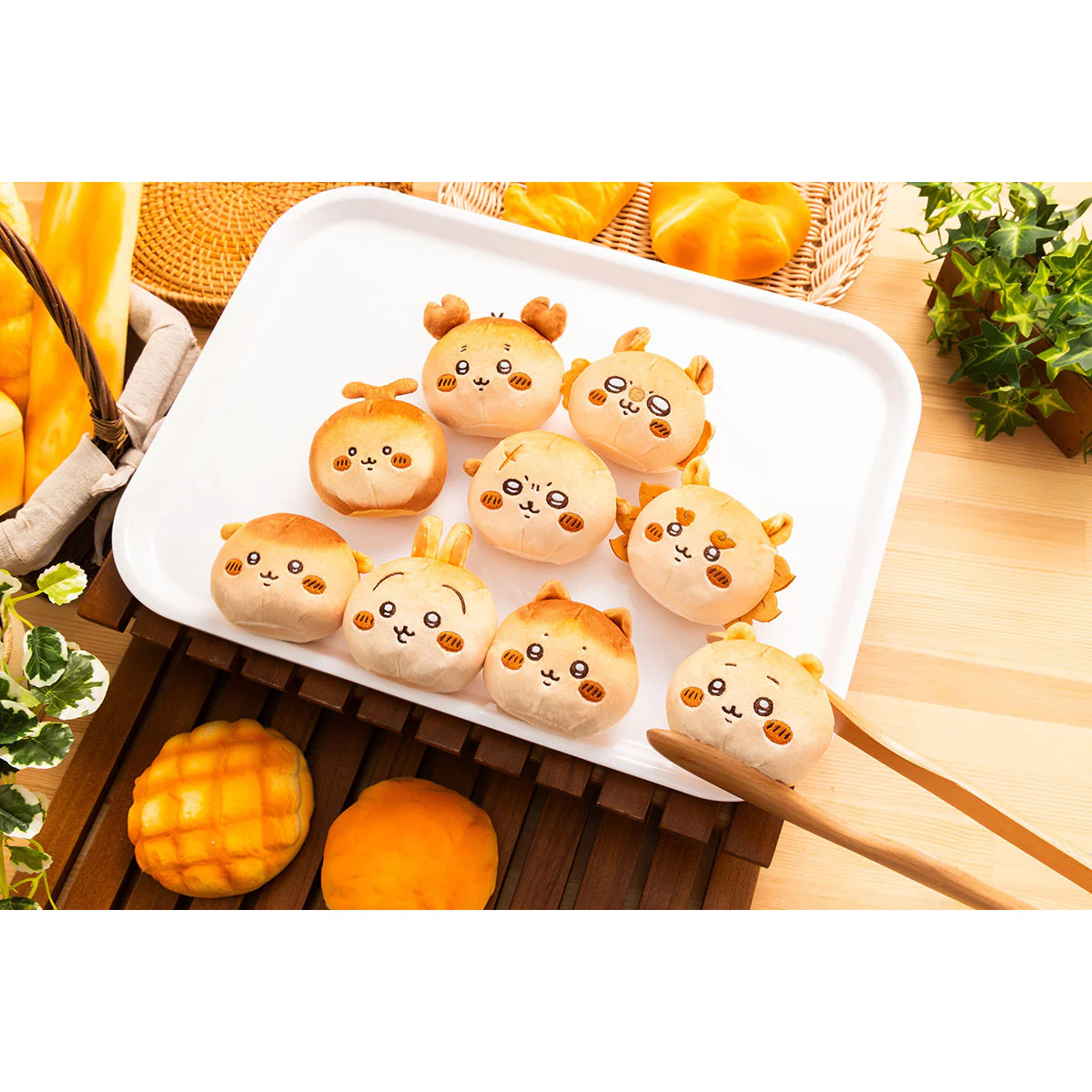 ちいかわ ちいかわベーカリー パンみたいなもちもちマスコット（モモンガ） - Image 2