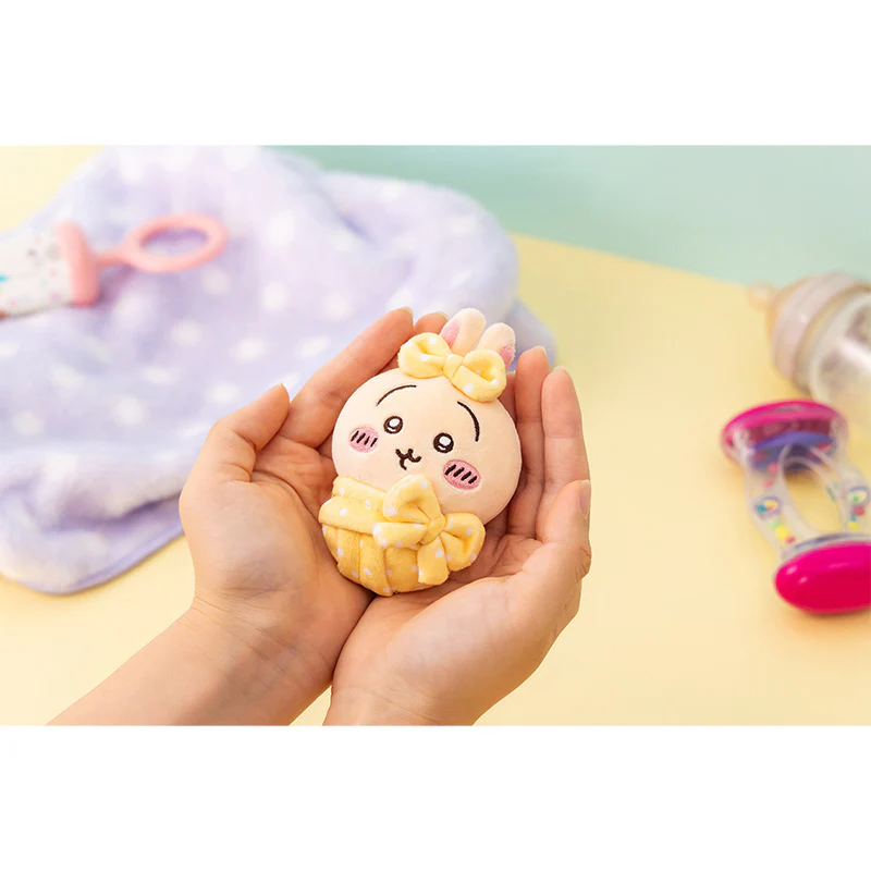 【予約】ちいかわ キュッ おくるみぷちミニマスコット（うさぎ）【2024年10月下旬より順次発送予定（発送延期の場合もキャンセル不可）】【通常商品と同時購入・配送希望日指定不可】【キャンペーン対象外】 - Image 3