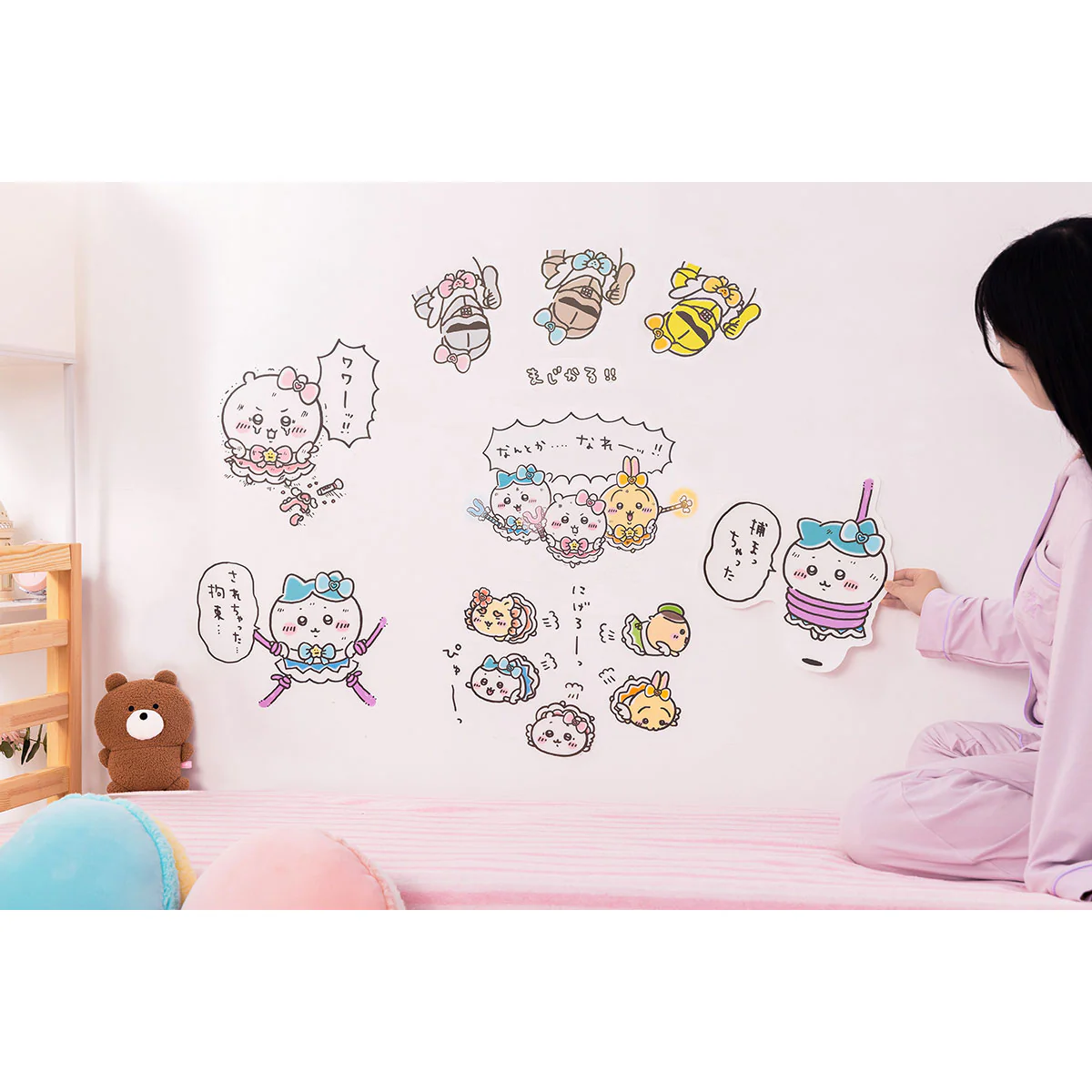 ちいかわ まじかるちいかわ ピンチなちいかわのウォールステッカー - Image 4