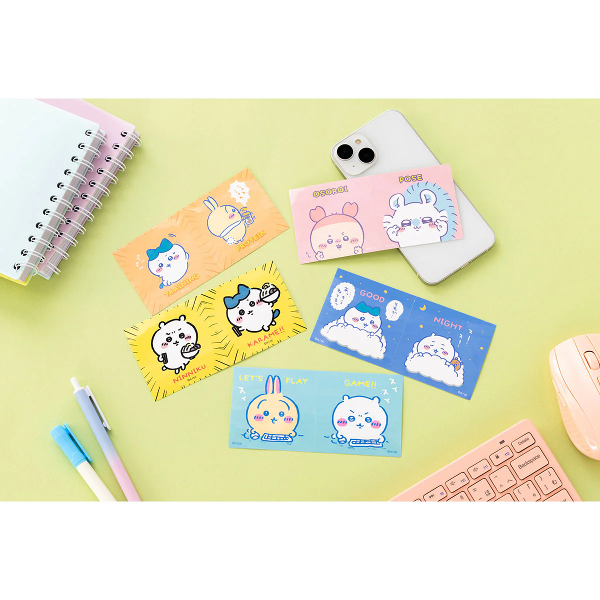 ちいかわ 東京みやげ ピリッと分けられる！にこいちステッカー（お揃い） - Image 3
