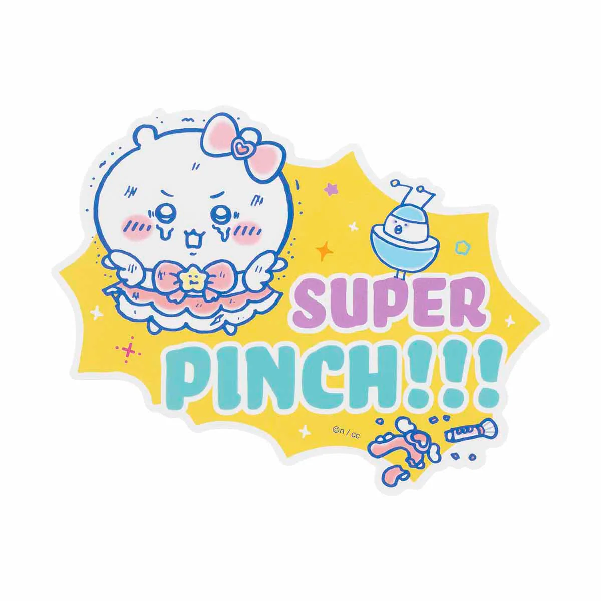 ちいかわ まじかるちいかわ 大きめステッカー(SUPER PINCH!!!) - Image 3