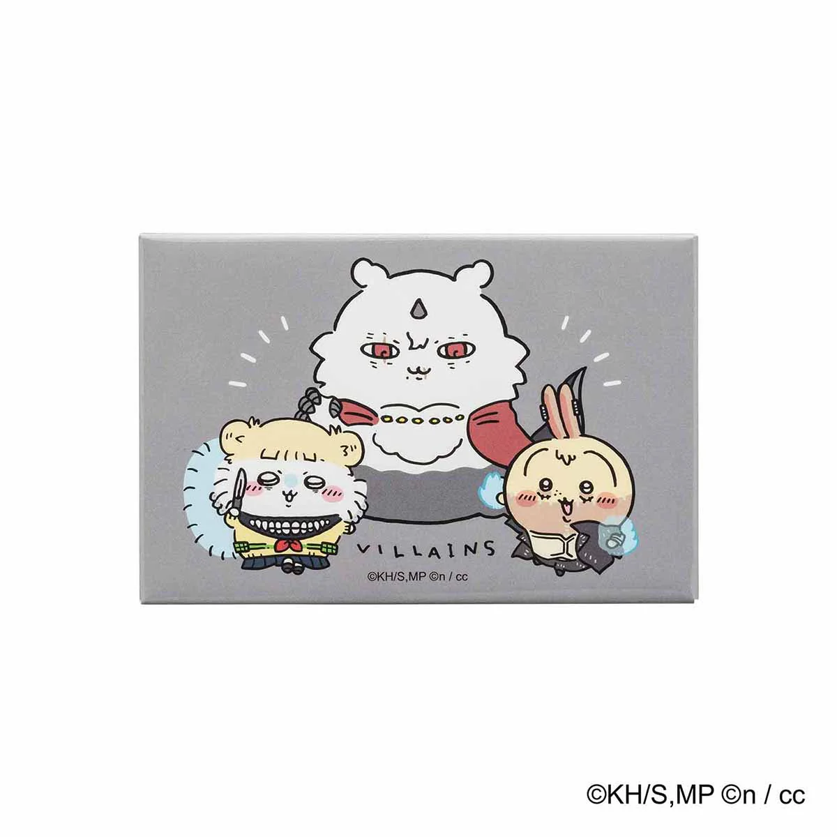 僕のヒーローアカデミア×ちいかわ スクエアマグネット（敵＜ヴィラン＞）