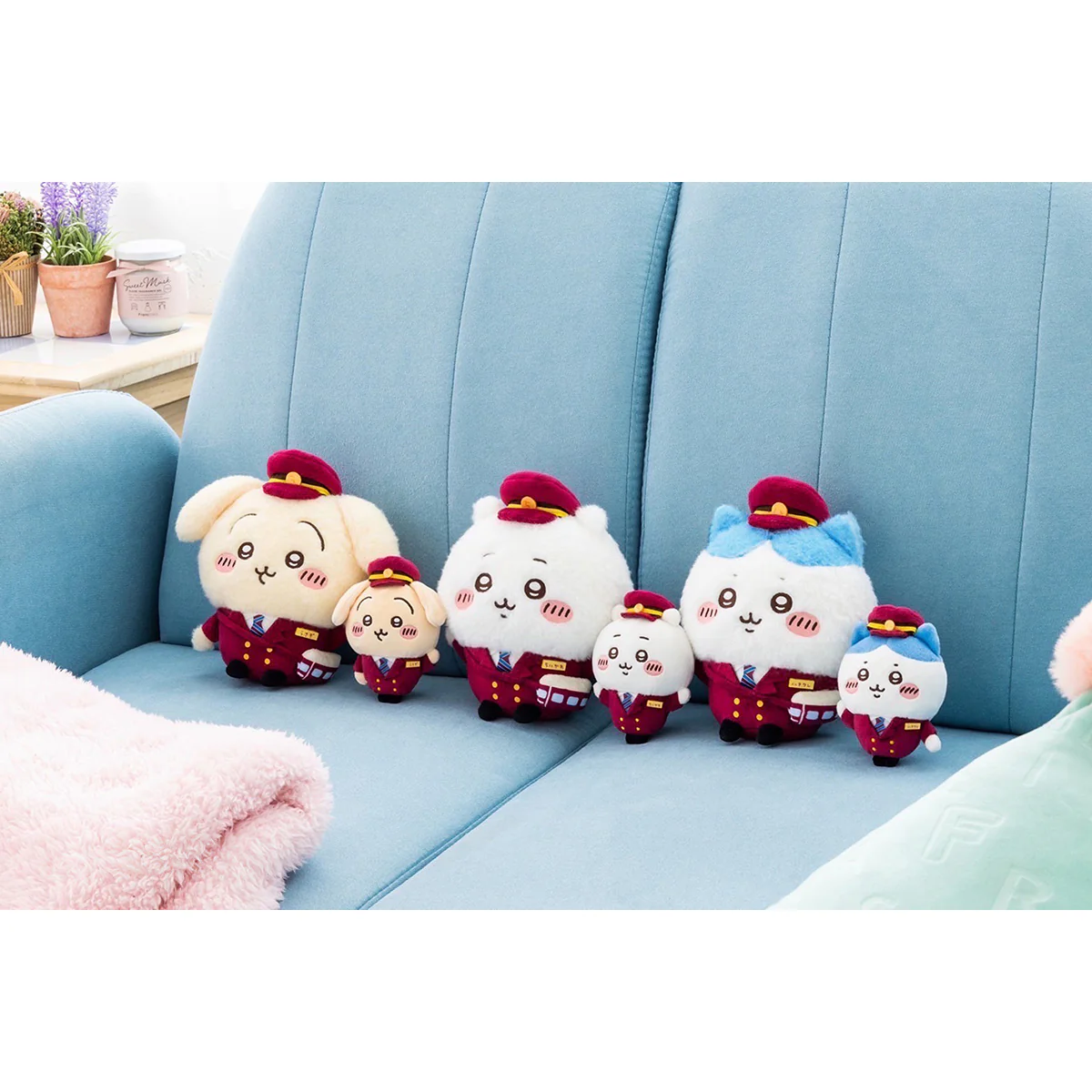 ちいかわ 阪急電車なほわほわぬいぐるみS（うさぎ） - Image 2