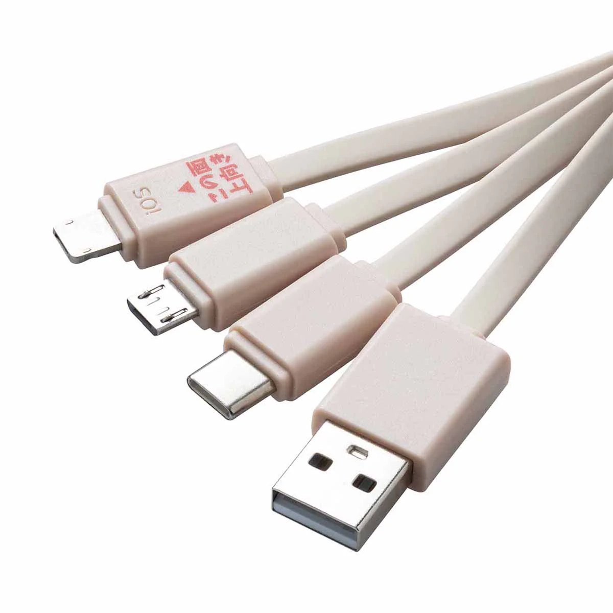 ちいかわ おかおマルチ充電ケーブル(ラッコ) - Image 6