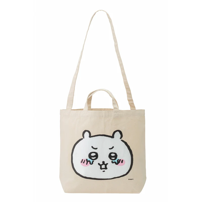 ちいかわ 肩掛け紐が長くて使いやすいトートバッグ(ちいかわ) - Image 2