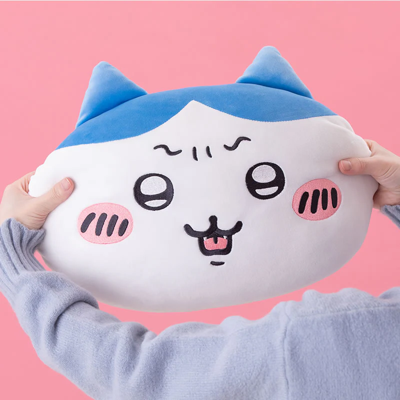 ちいかわ 困惑するおかおクッション（ハチワレ） - Image 11
