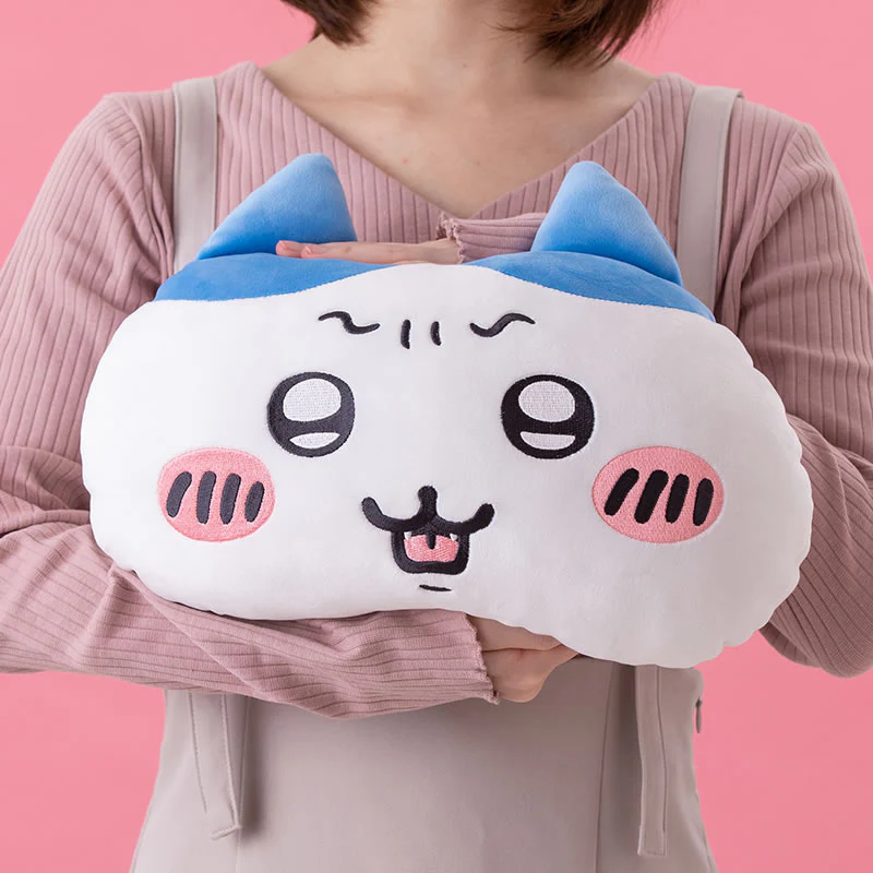 ちいかわ 困惑するおかおクッション（ハチワレ） - Image 12