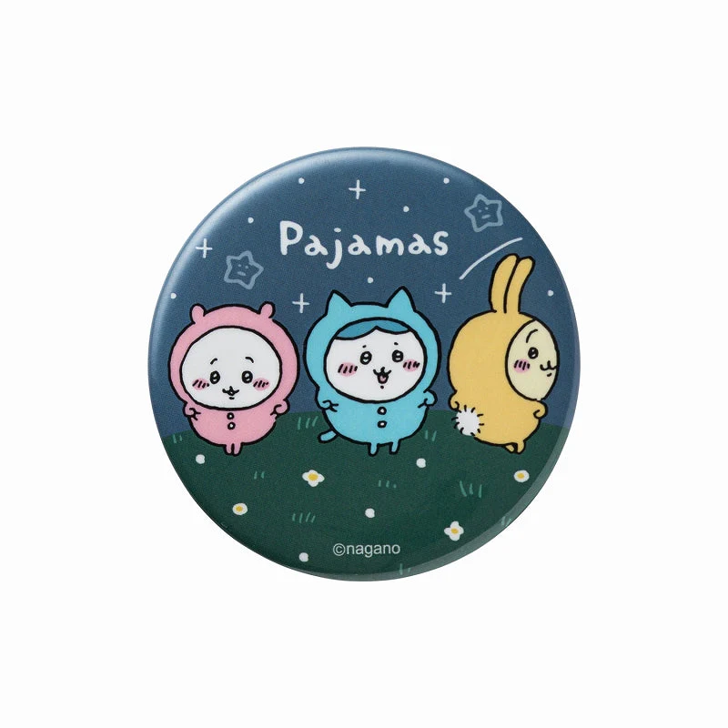 ちいかわ なかよしおでかけ缶バッジ（パジャマ）